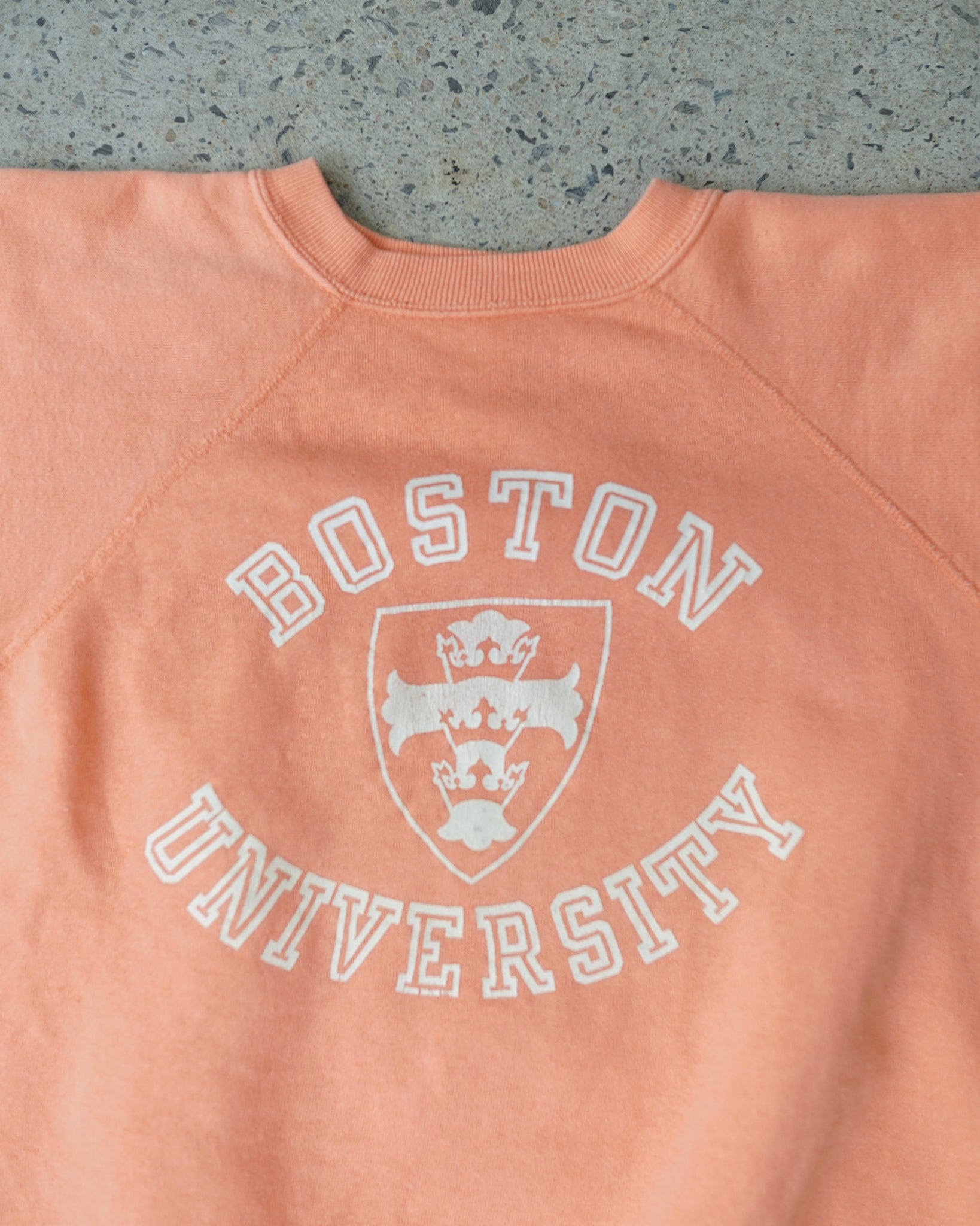 boston university short sleeves crewneck