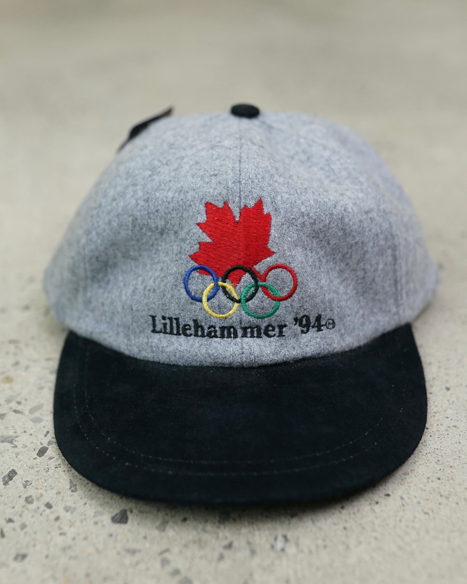 lillehammer norway 1994 olympics canada strapback hat