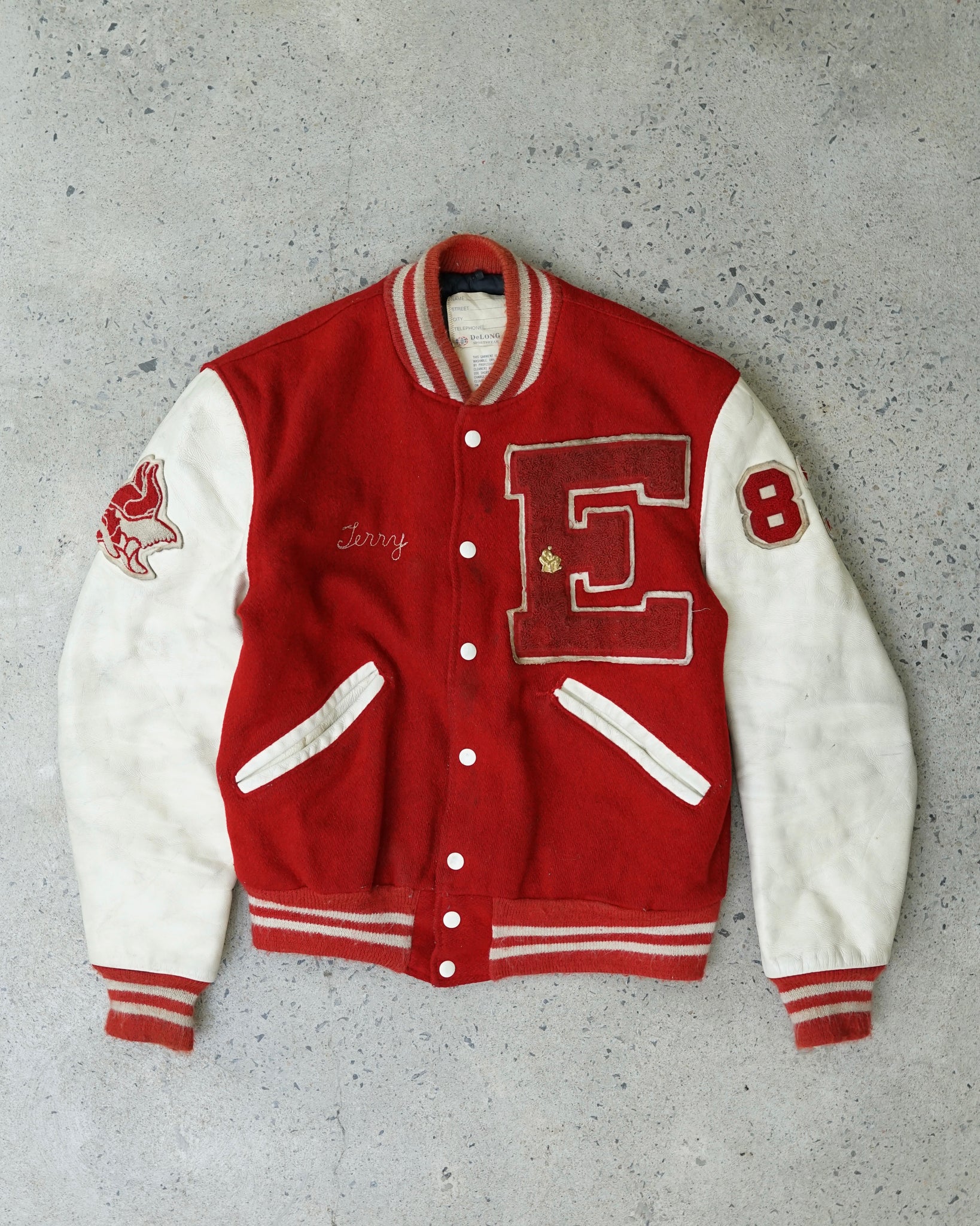 everett vikings 80’s varsity jacket