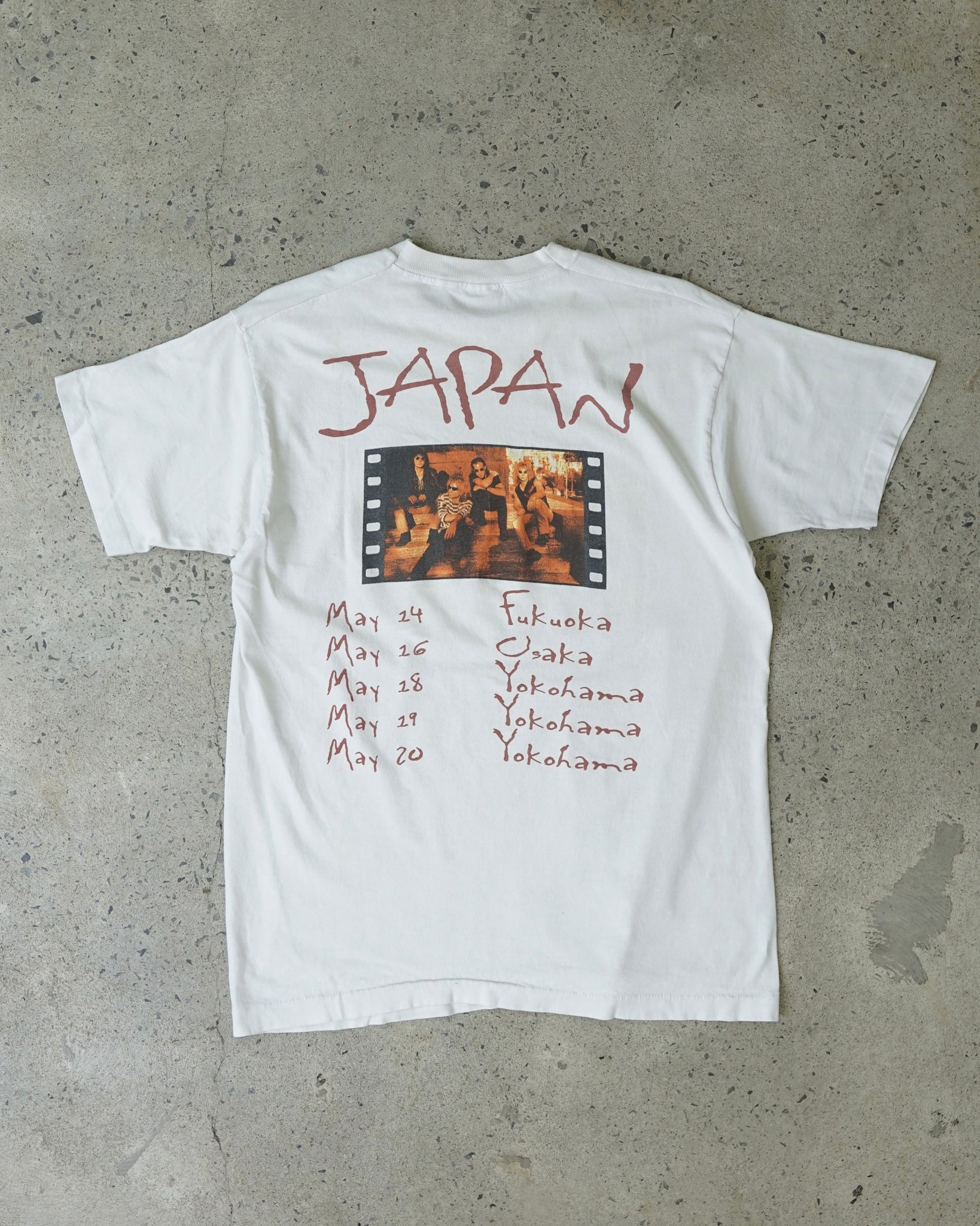 bon jovi these days japan tour 1995 t-shirt
