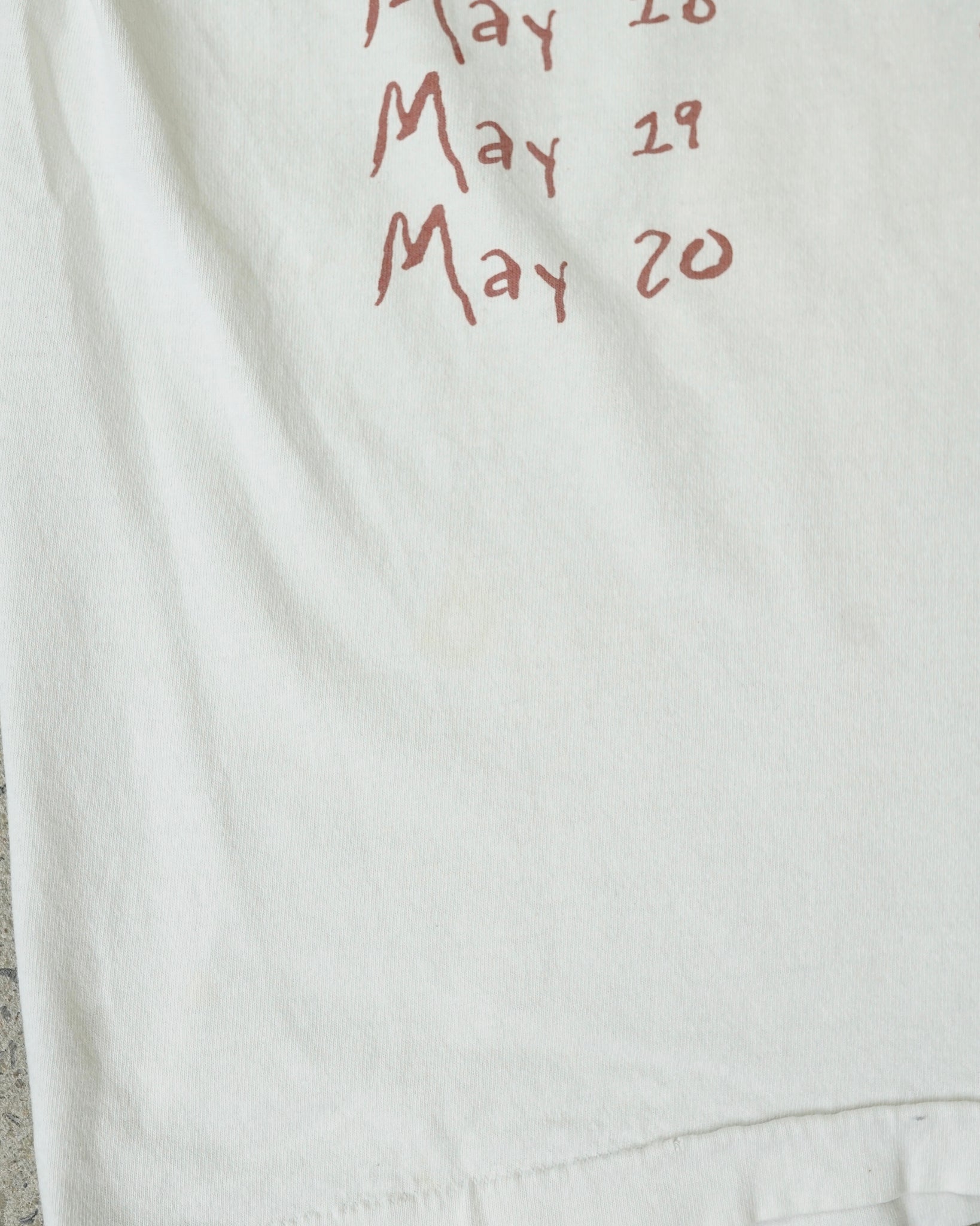 bon jovi these days japan tour 1995 t-shirt