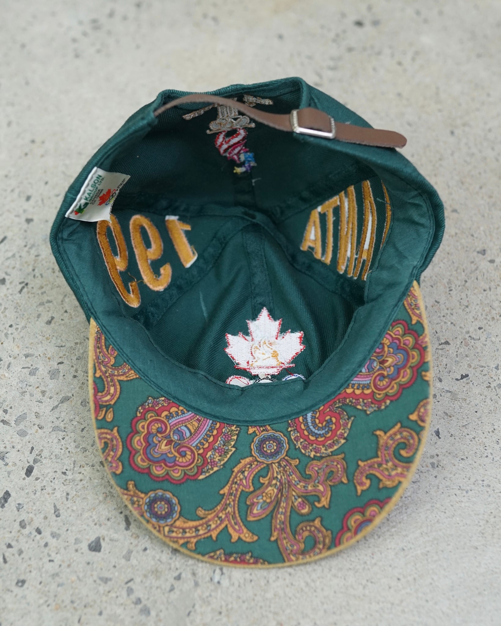 atlanta 1996 olympics strapback hat