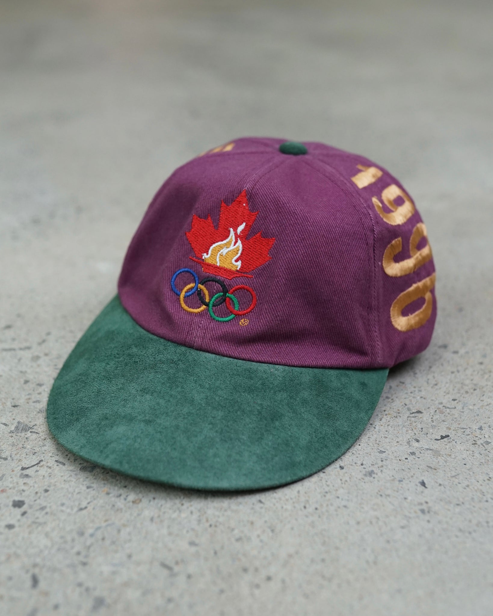 atlanta 1996 olympics strapback hat