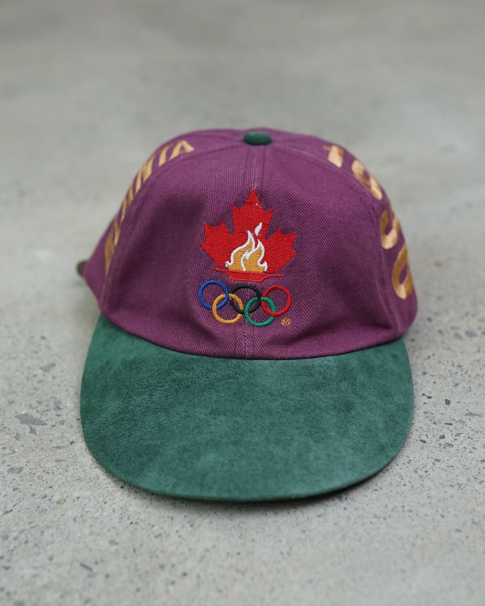 atlanta 1996 olympics strapback hat