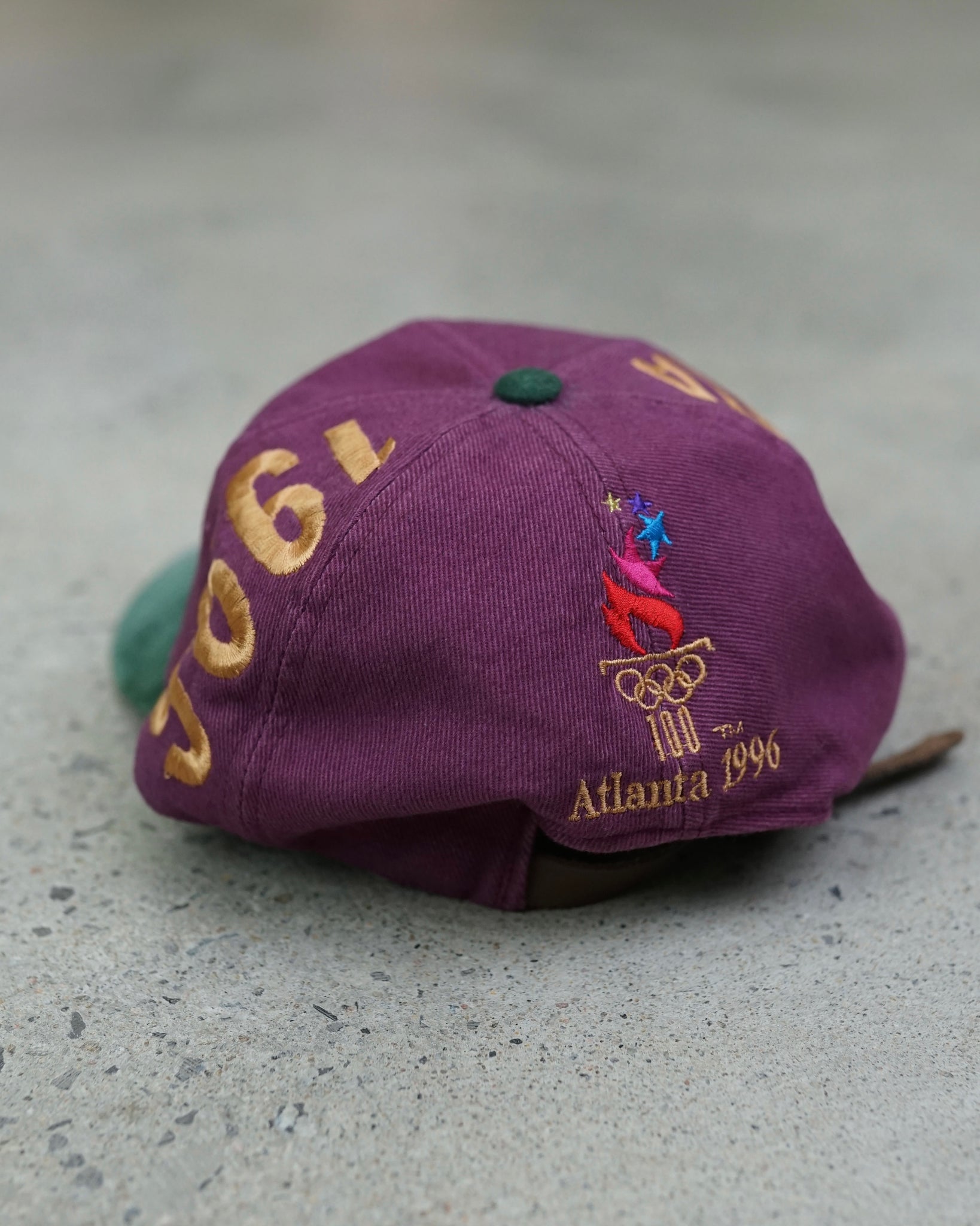 atlanta 1996 olympics strapback hat