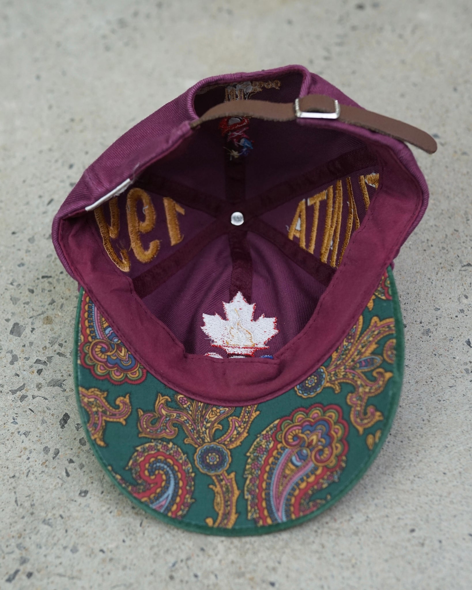 atlanta 1996 olympics strapback hat