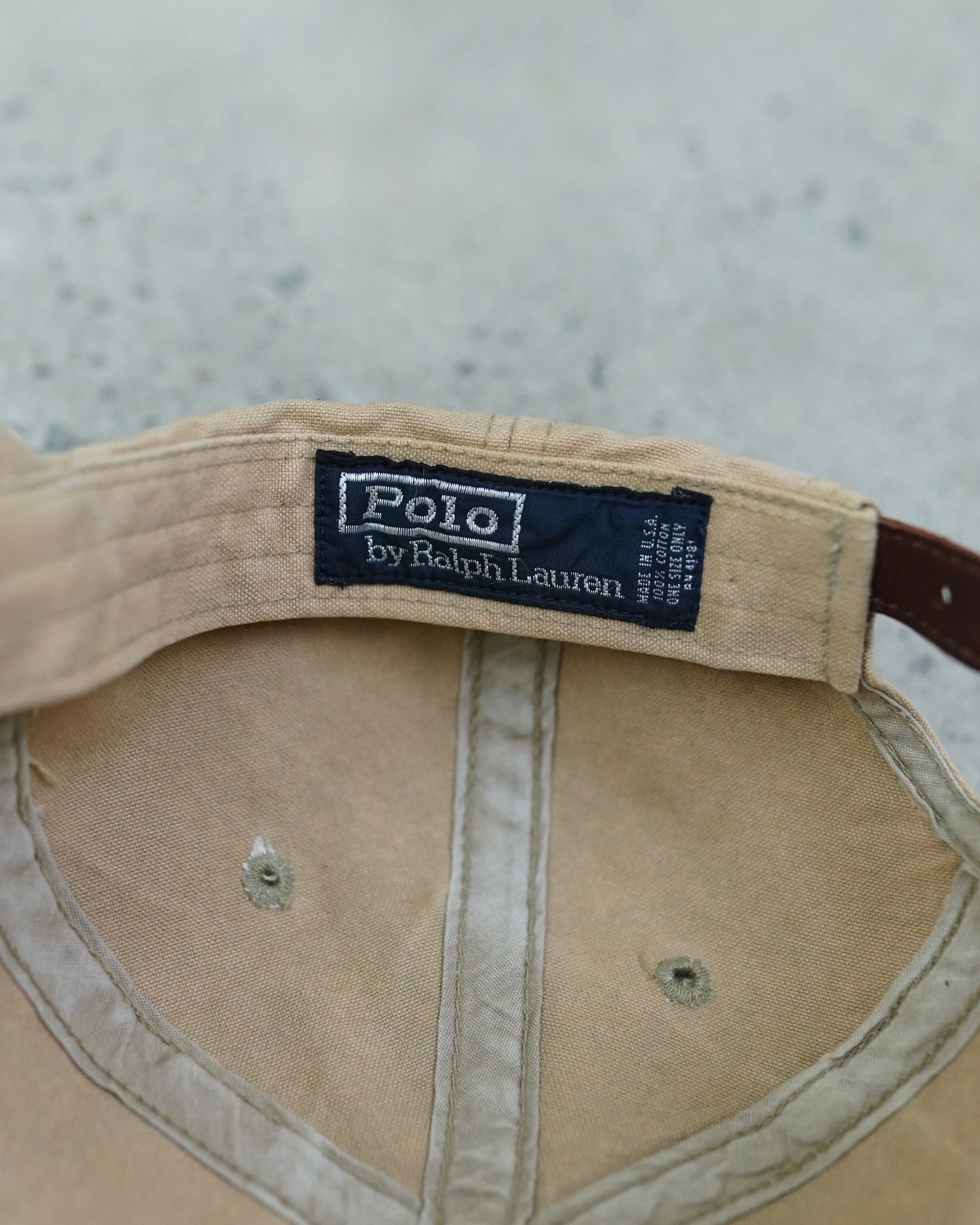 polo ralph lauren strapback hat