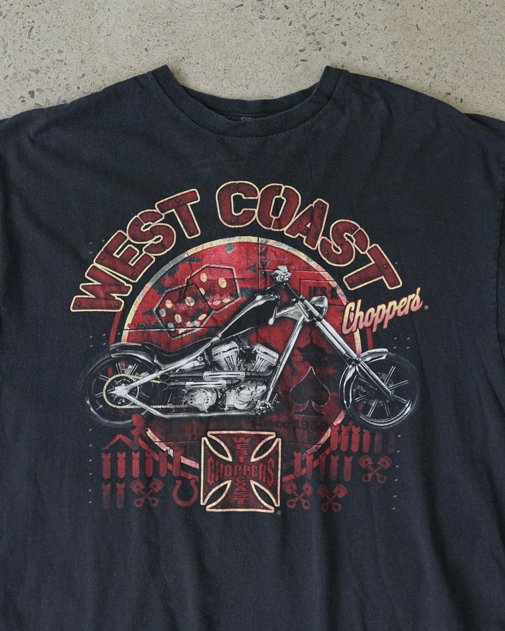 west coast choppers t-shirt