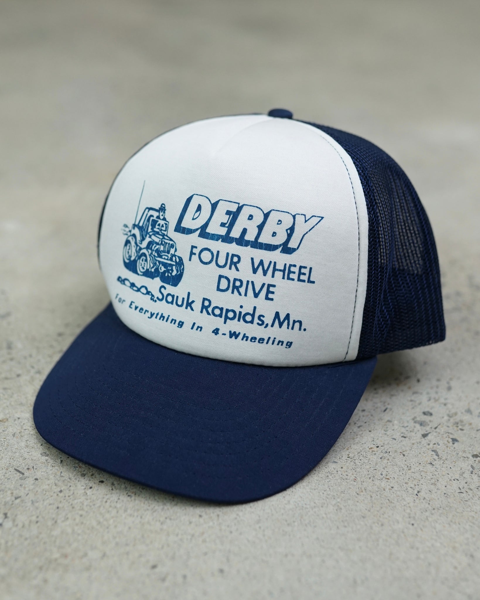 derby sauk rapids minnesota trucker hat