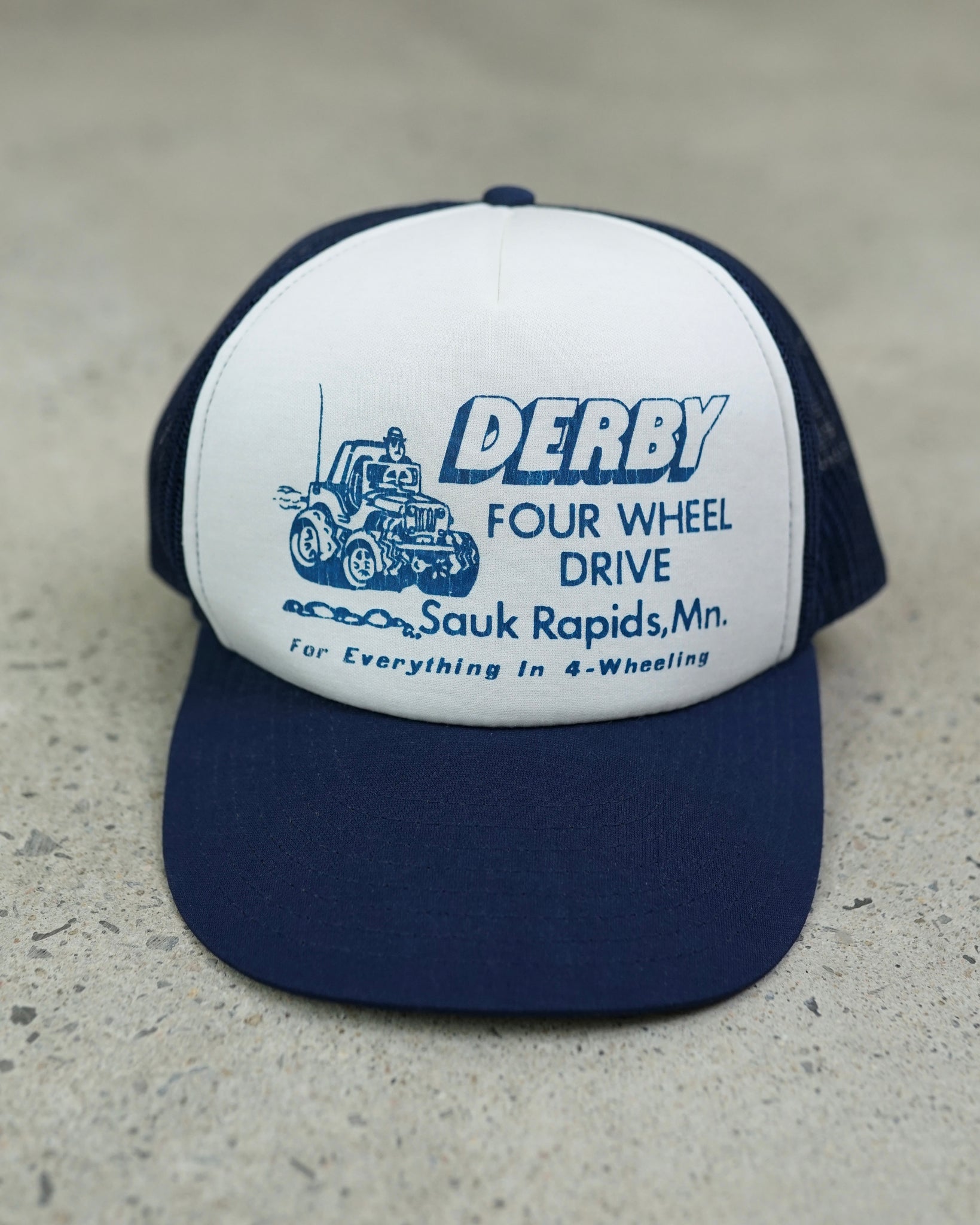 derby sauk rapids minnesota trucker hat