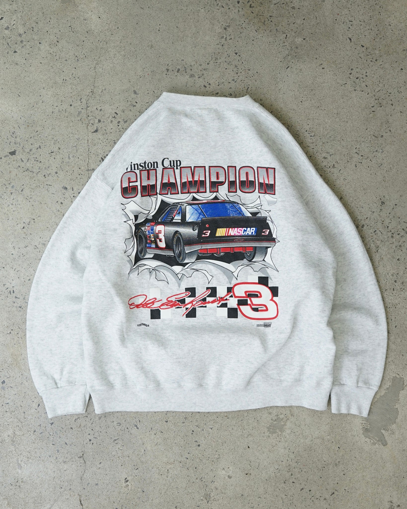 the intimidator dale earnhardt nascar nutmeg crewneck