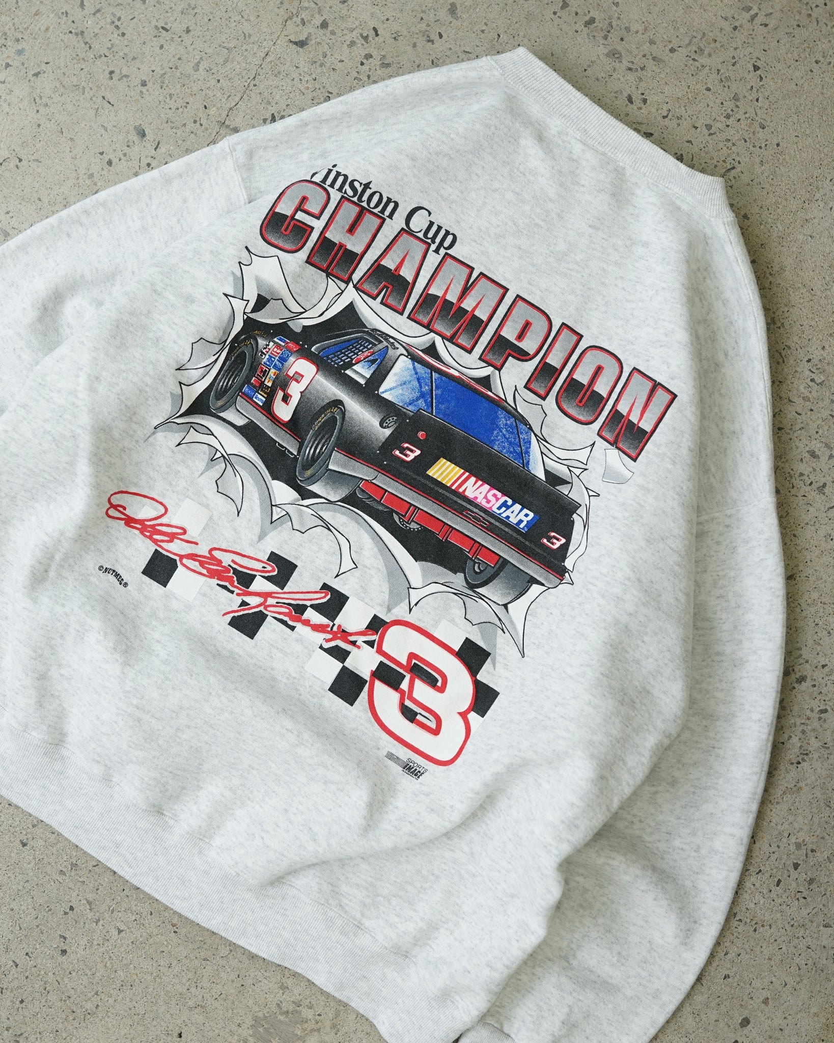 the intimidator dale earnhardt nascar nutmeg crewneck