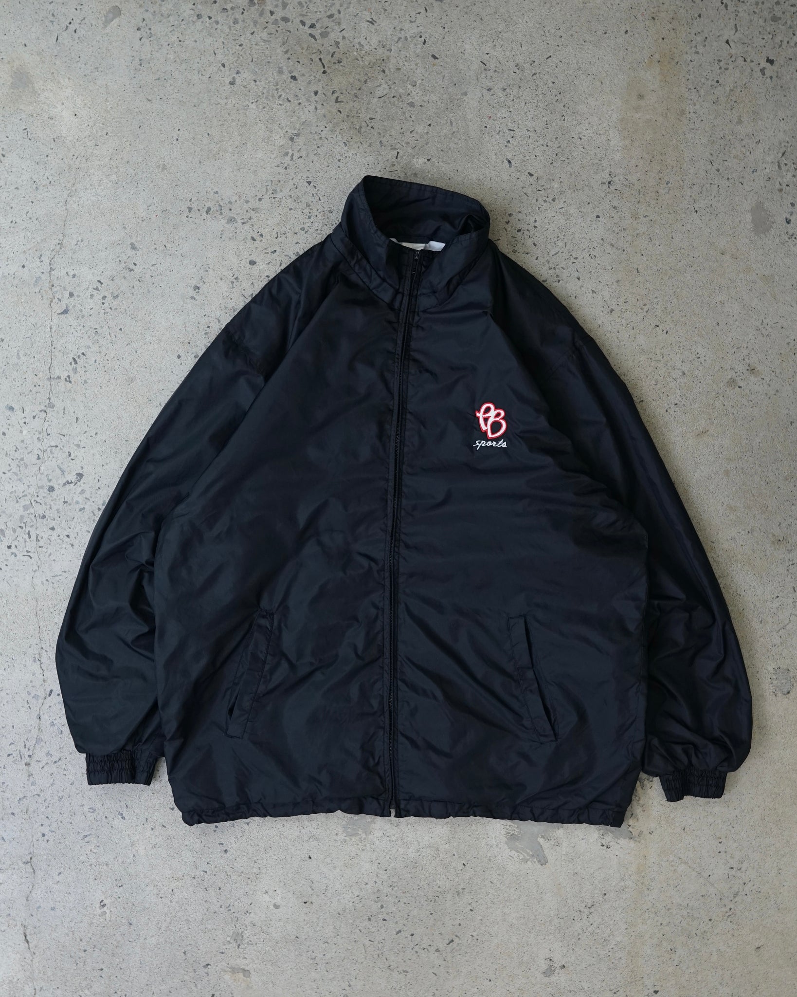 fubu sports zip-up windbreaker