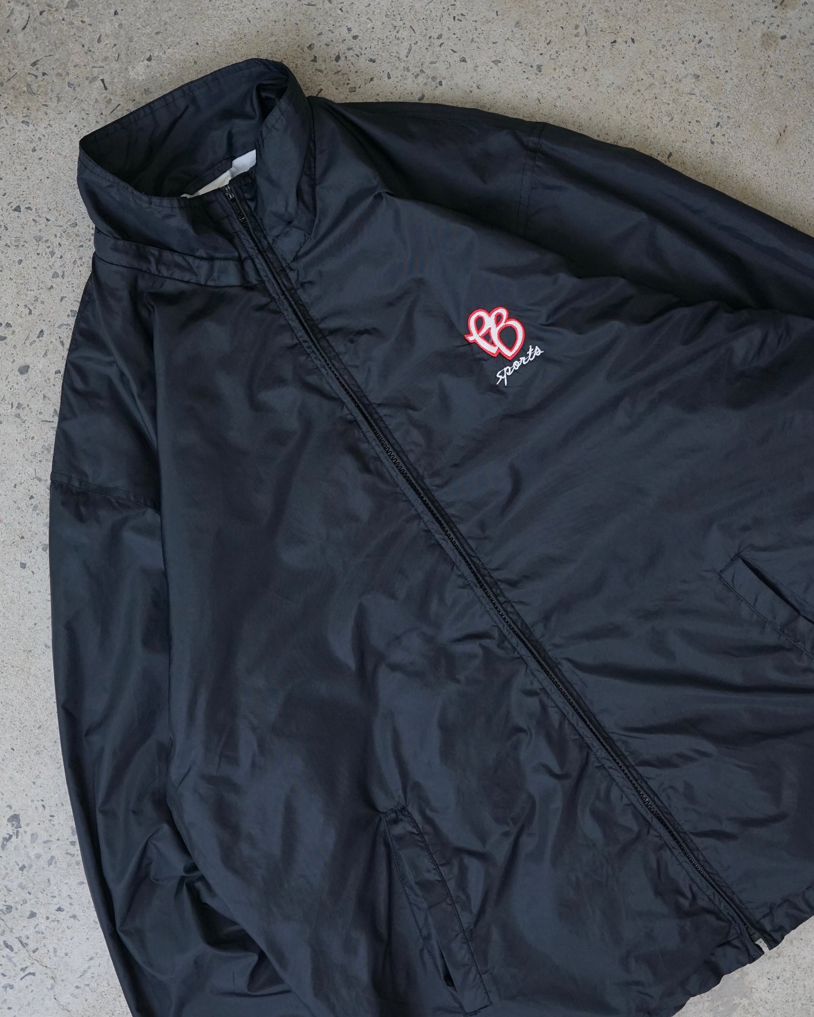 fubu sports zip-up windbreaker