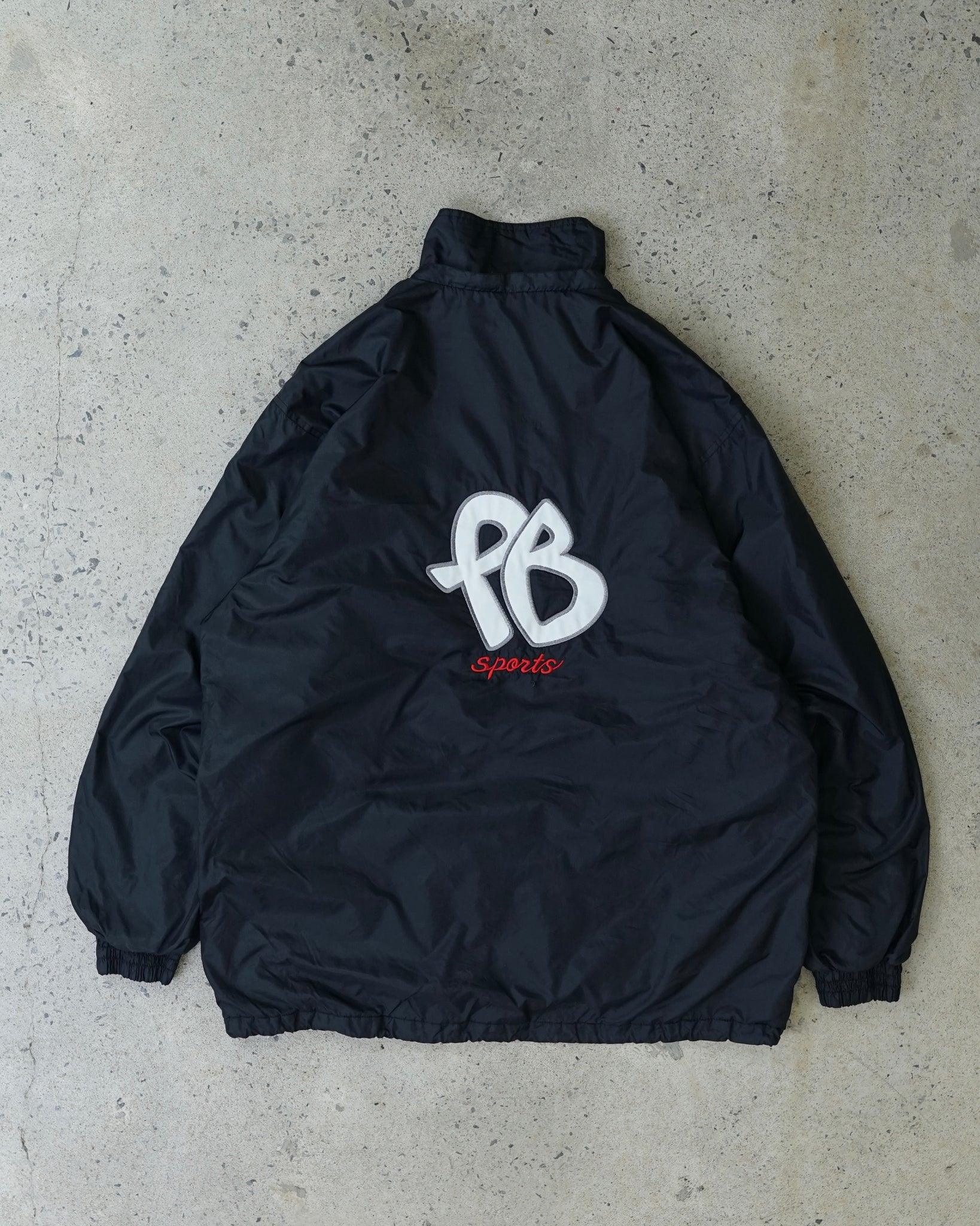 fubu sports zip-up windbreaker