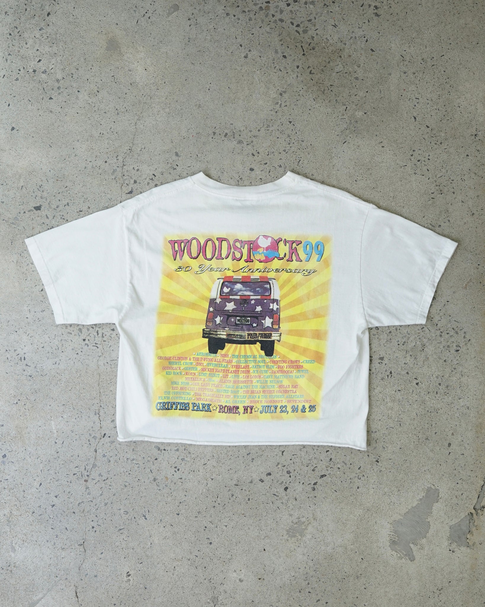 woodstock 1999 t-shirt