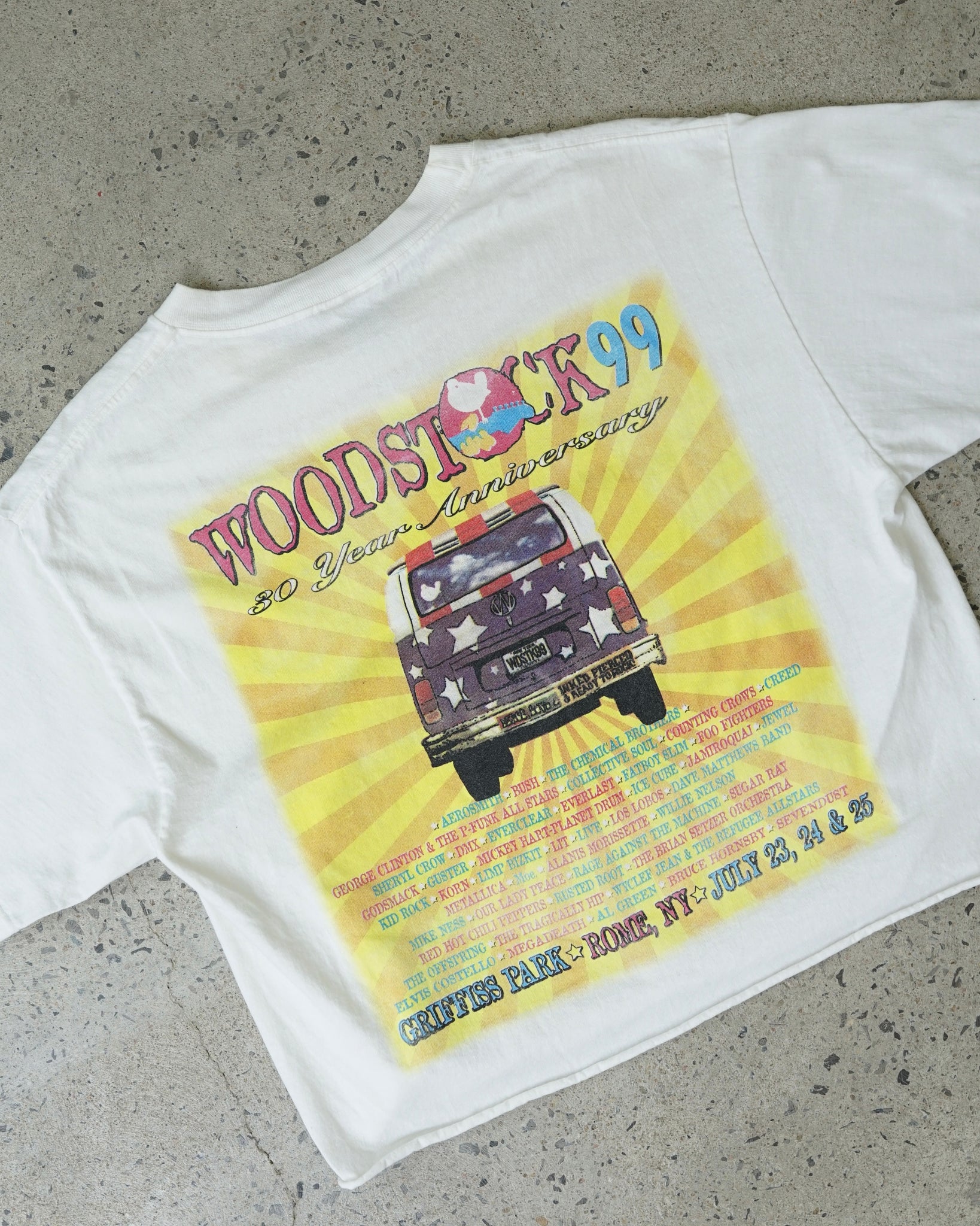 woodstock 1999 t-shirt
