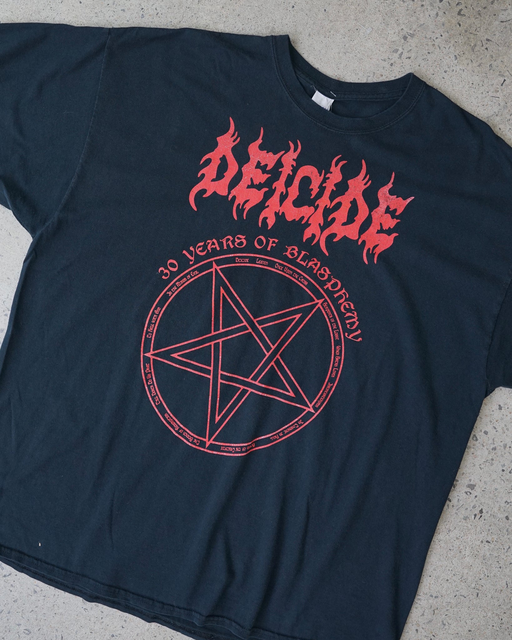 deicide metal band t-shirt