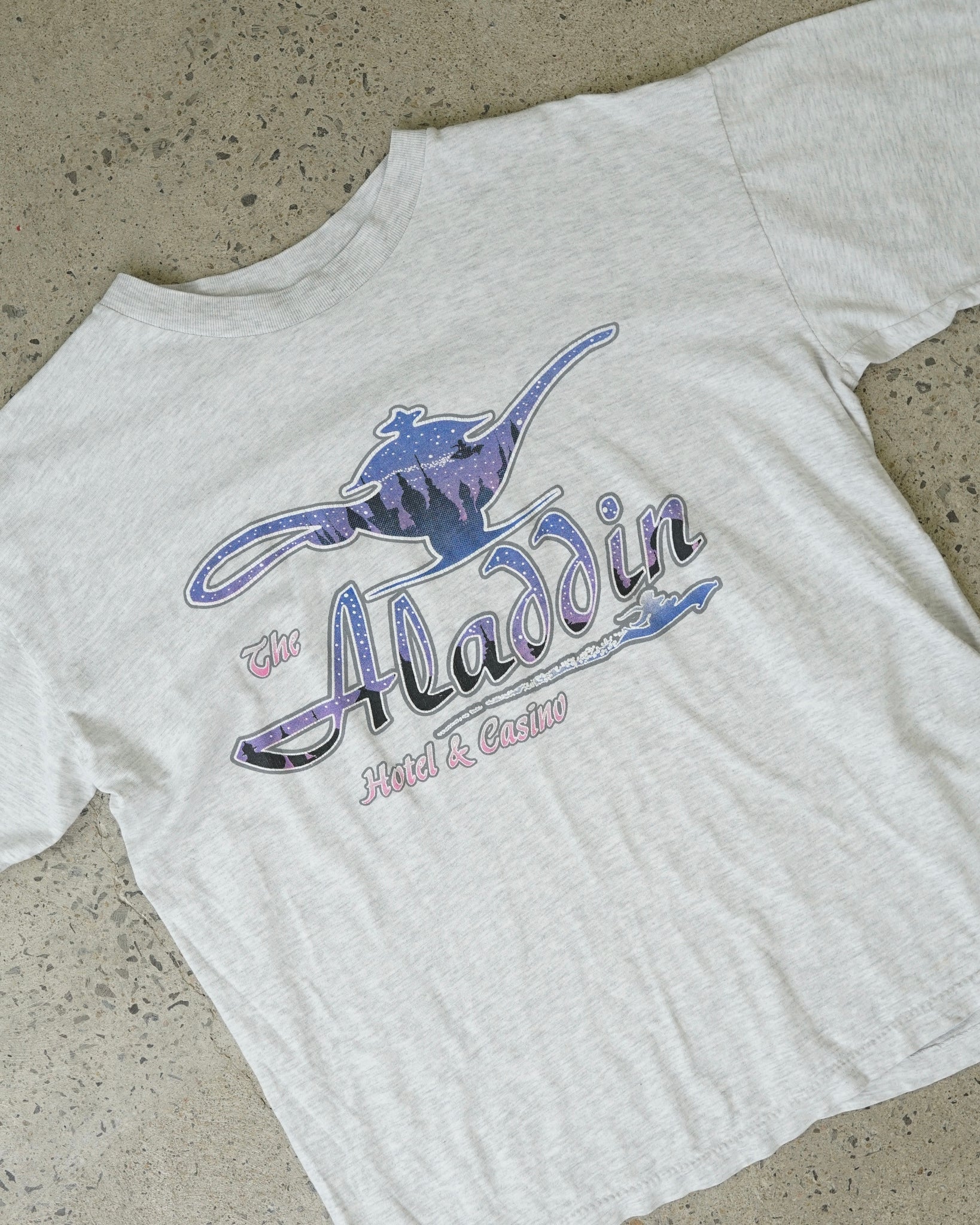 the aladdin hotel & casino t-shirt