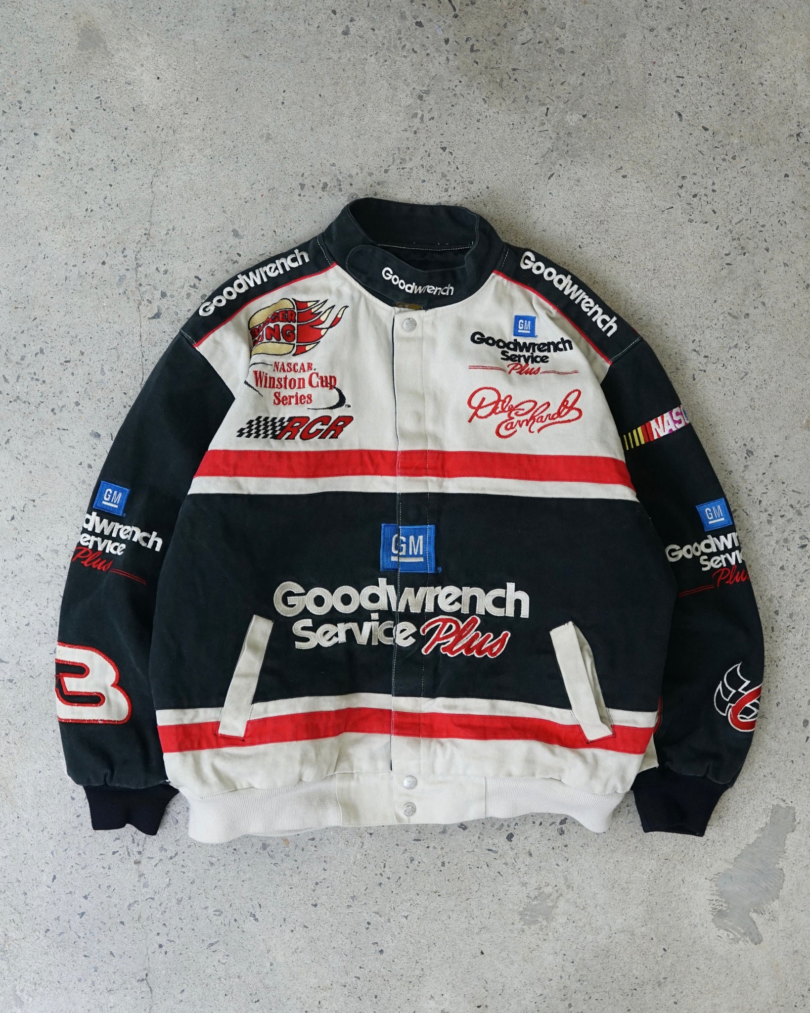 dale earnhardt goodwrench nascar jacket