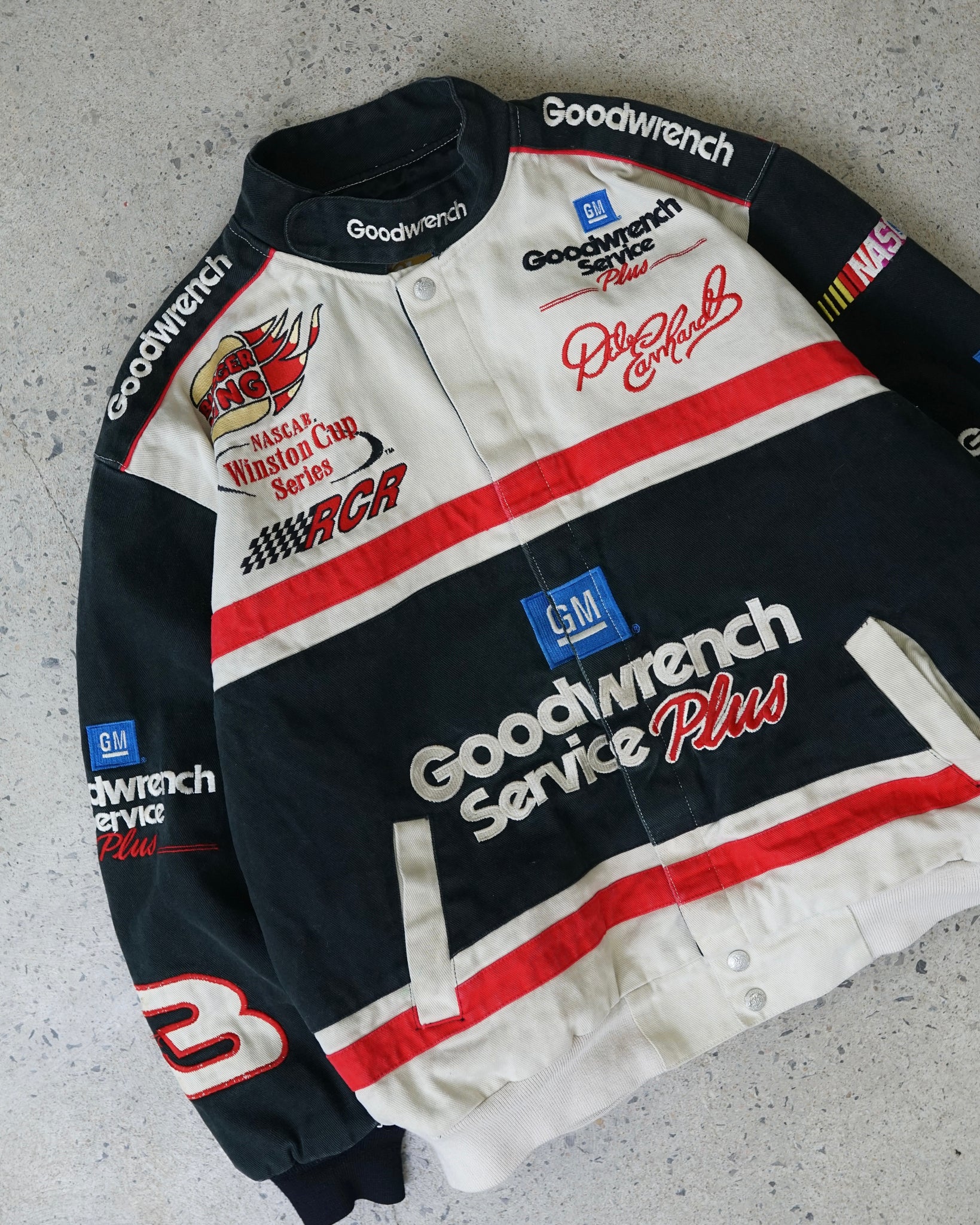 dale earnhardt goodwrench nascar jacket