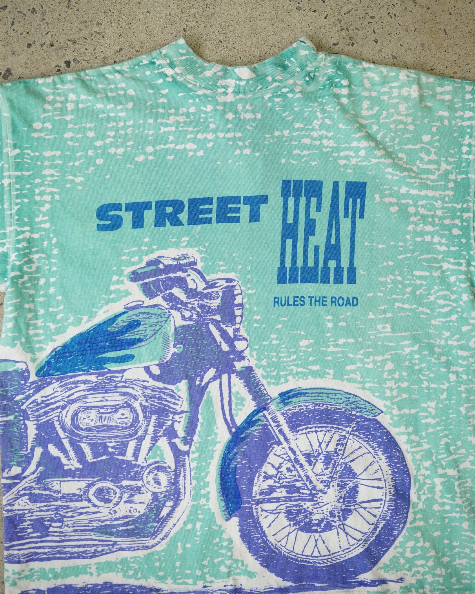 street heat motorcycle t-shirt - boxy medium