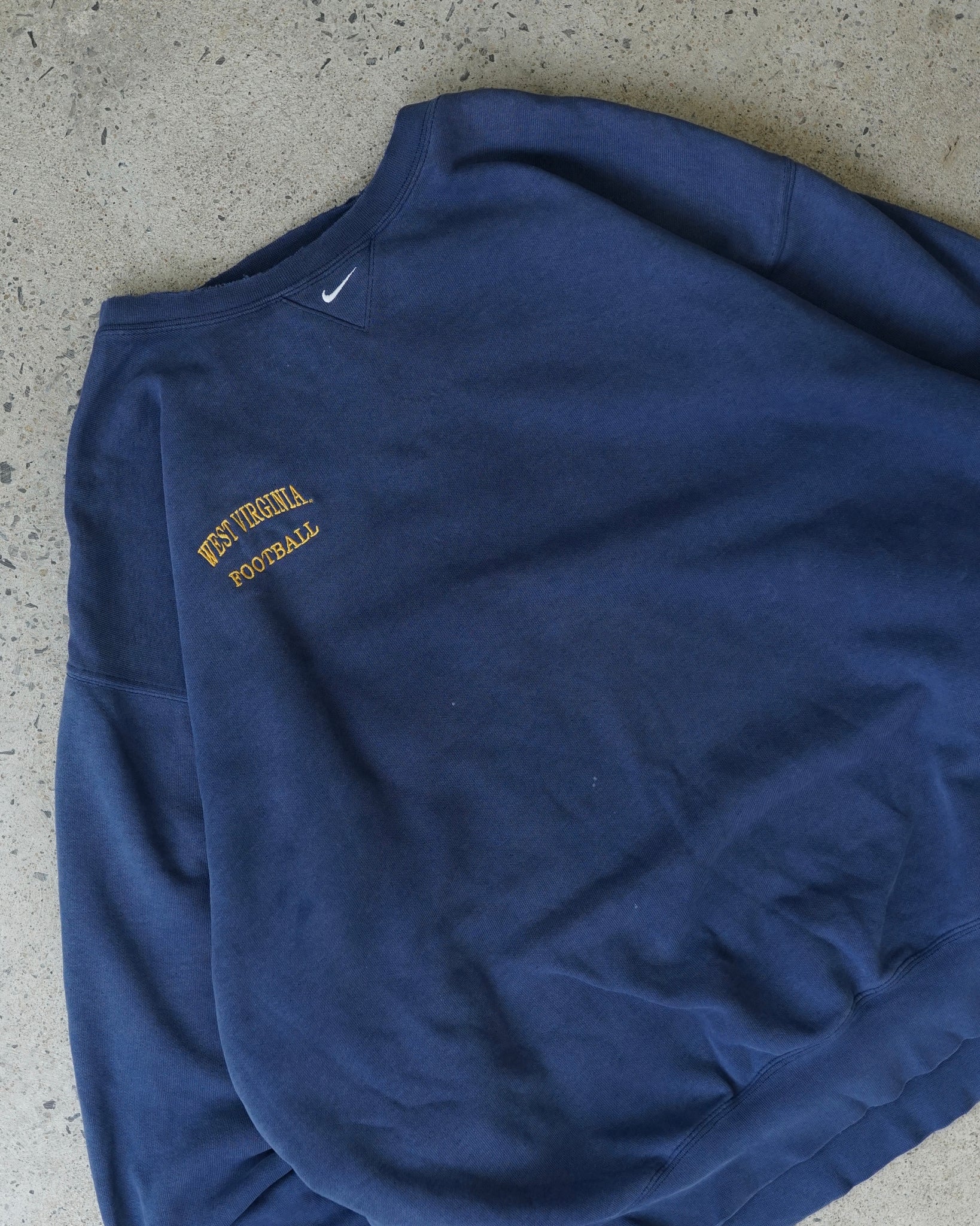 nike west virginia football crewneck