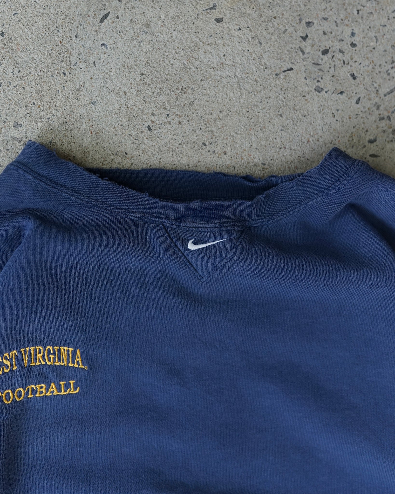 nike west virginia football crewneck