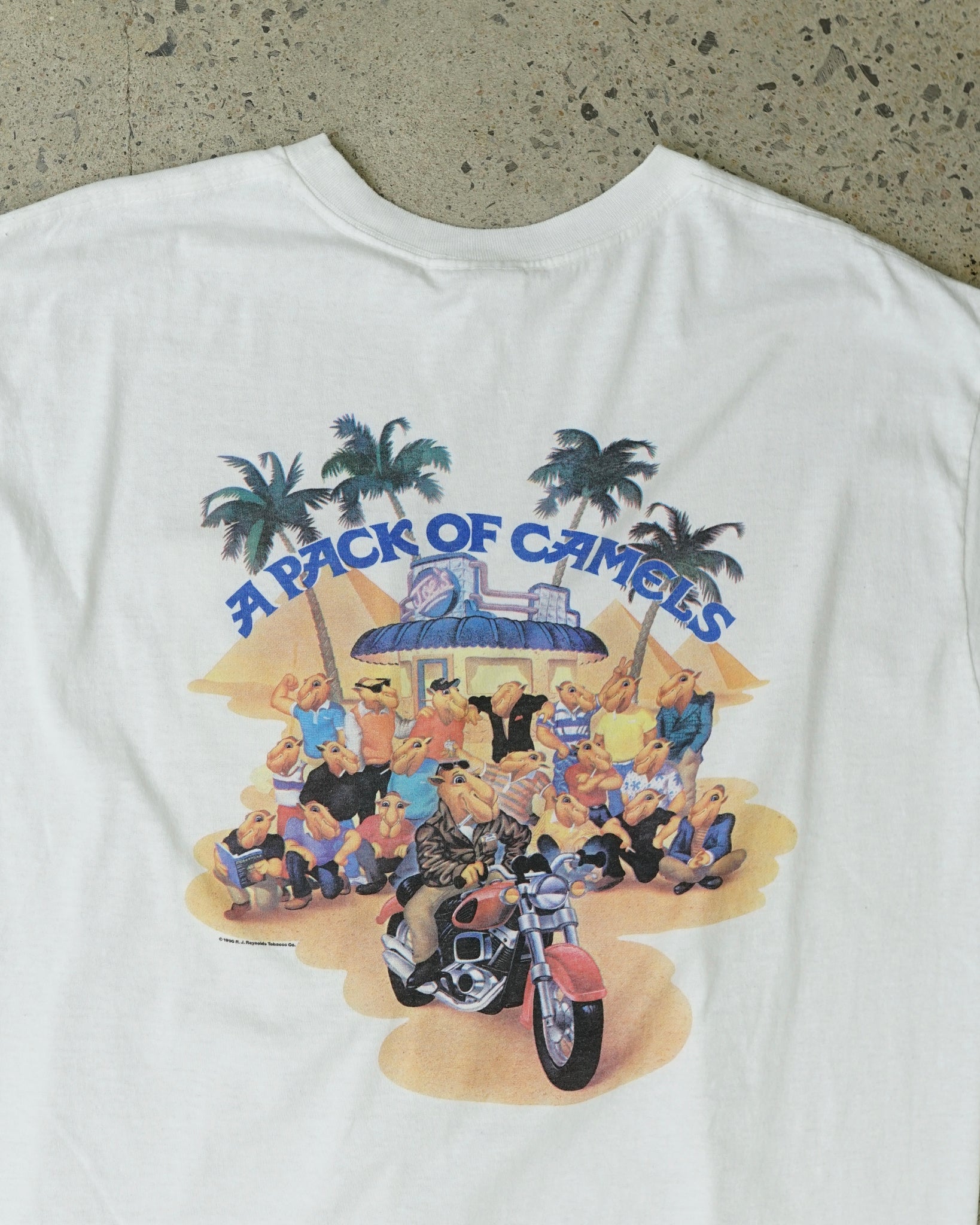 a pack of camels t-shirt