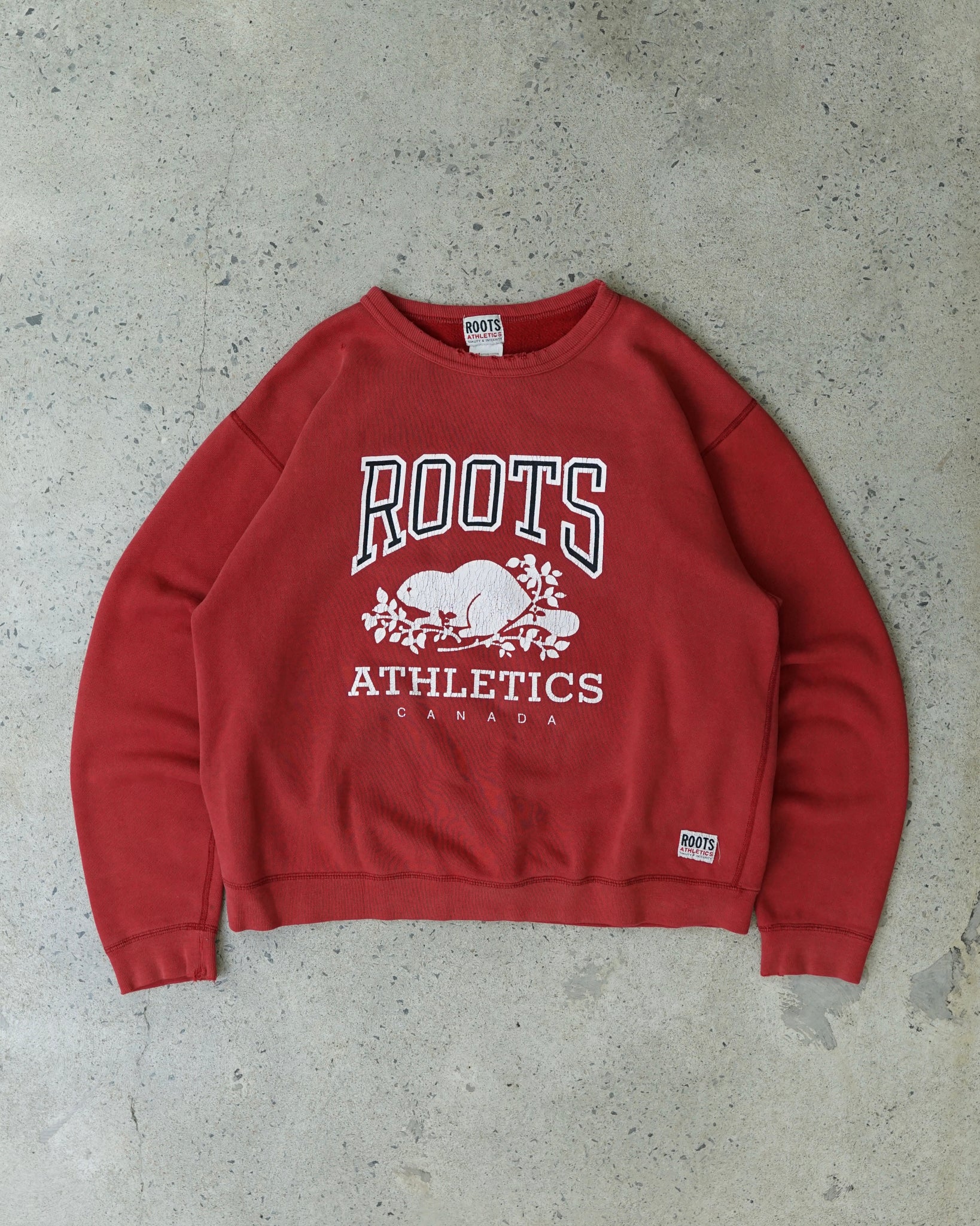 roots athletics crewneck