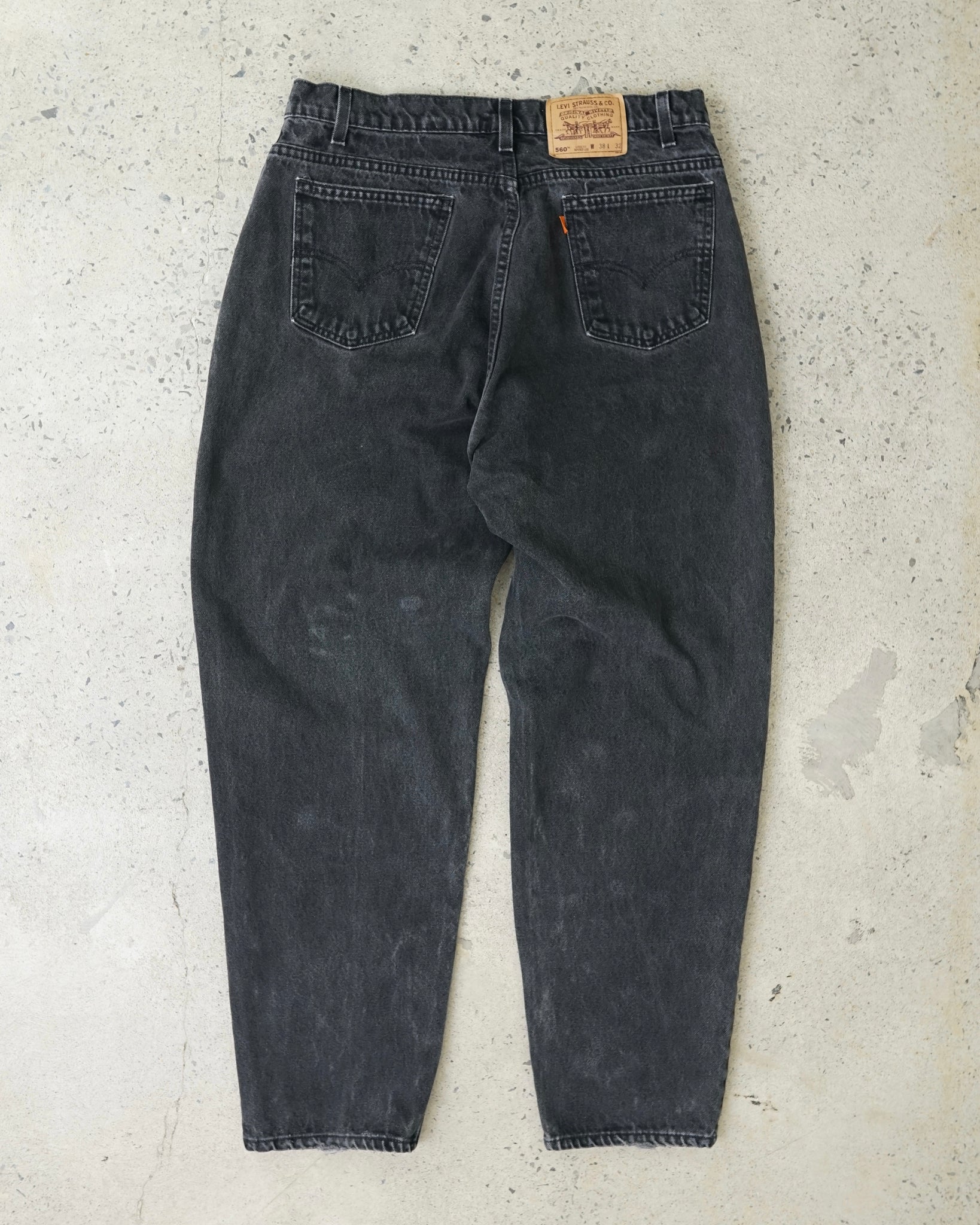 levi's 560 orange tab jeans