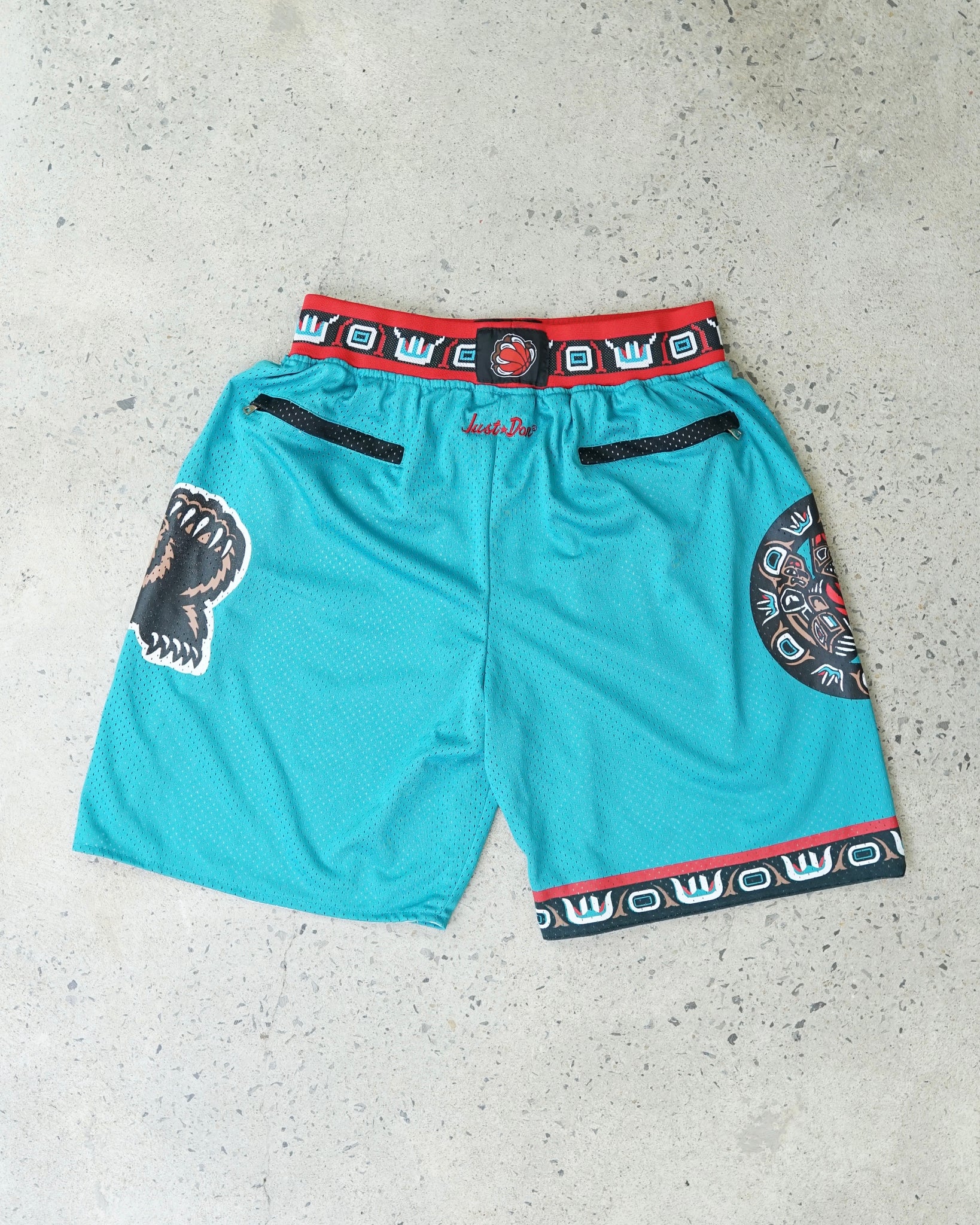 just don vancouver grizzlies shorts