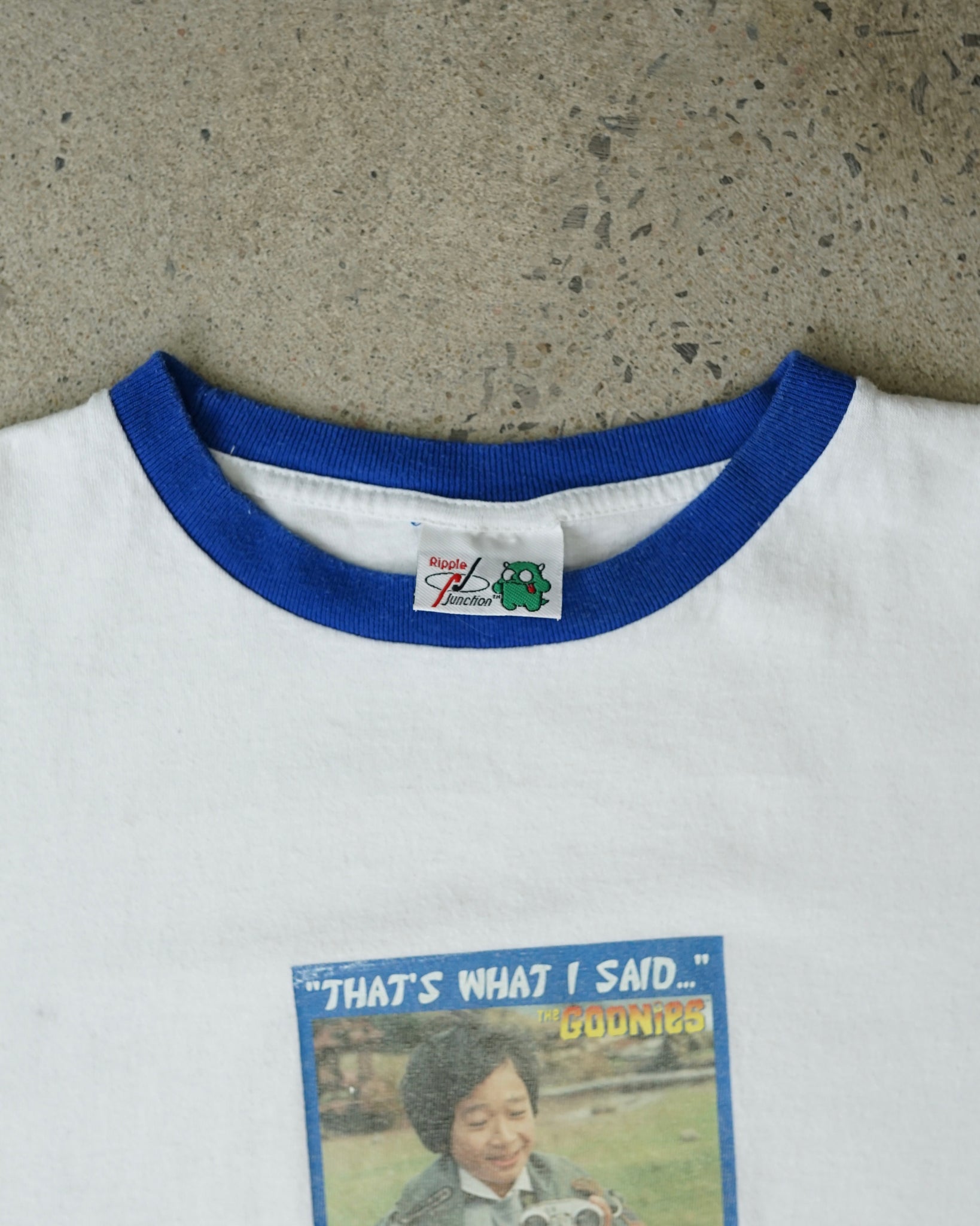 the goonies ringer t-shirt