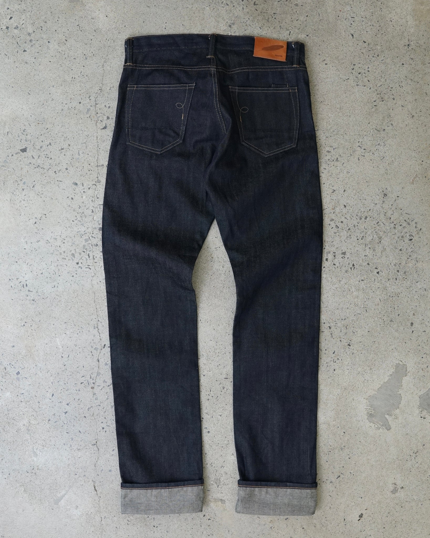 rgt selvedge raw denim jeans