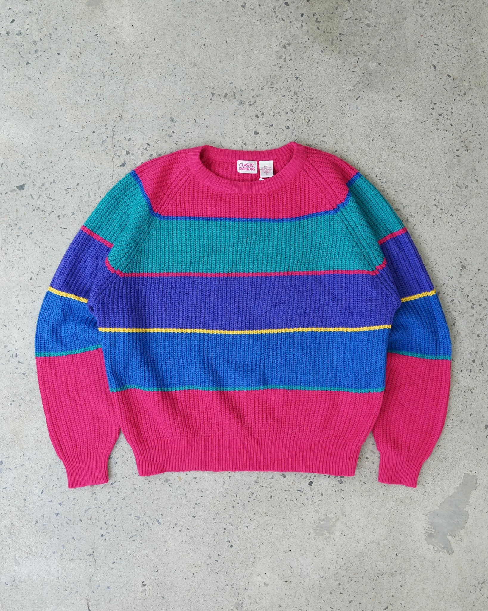 classic fashions knit sweater