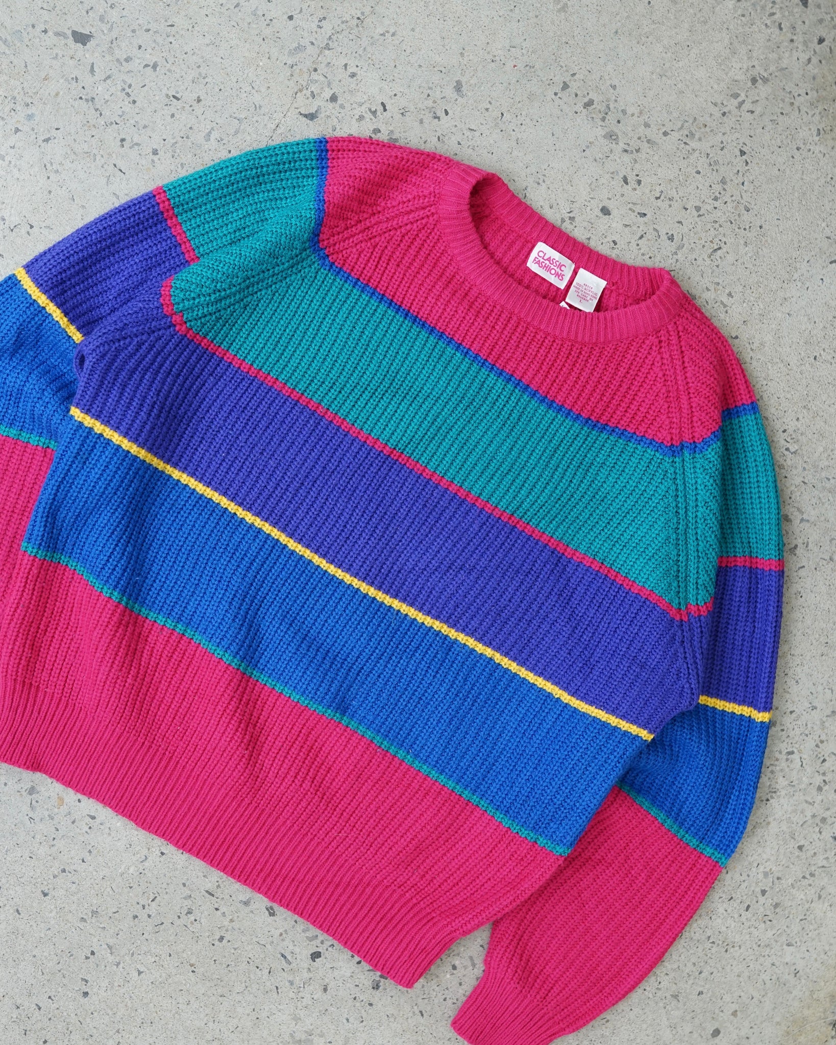 classic fashions knit sweater