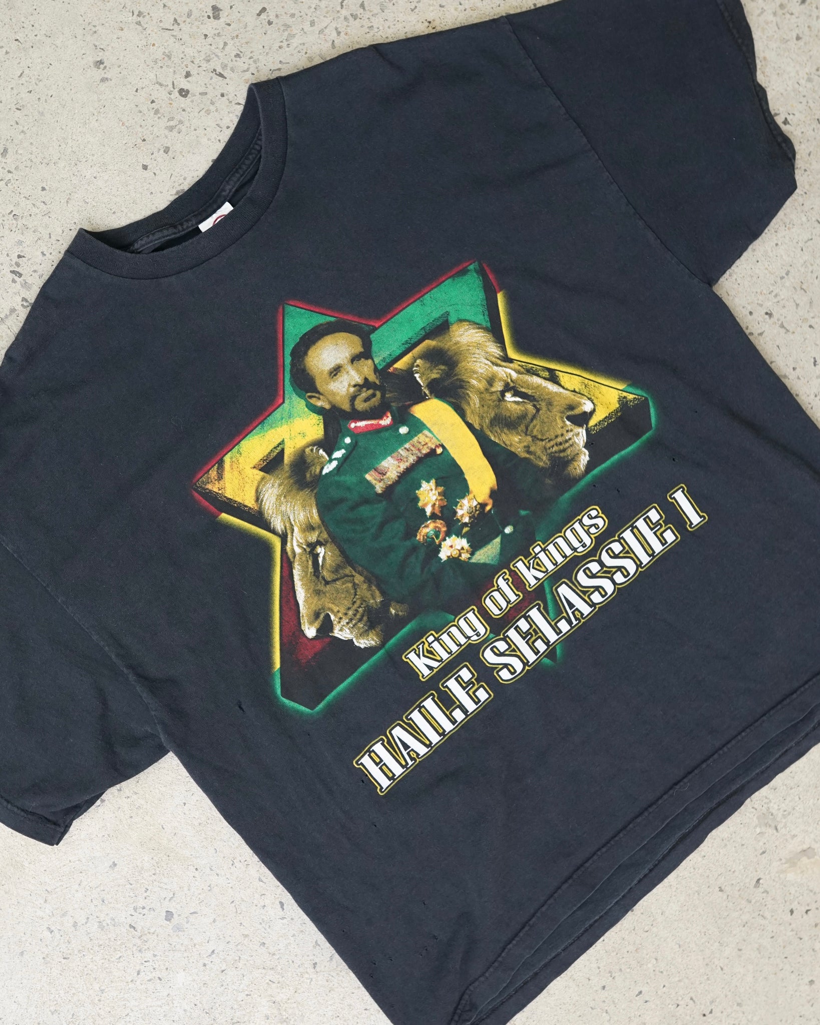 haile selassie I t-shirt