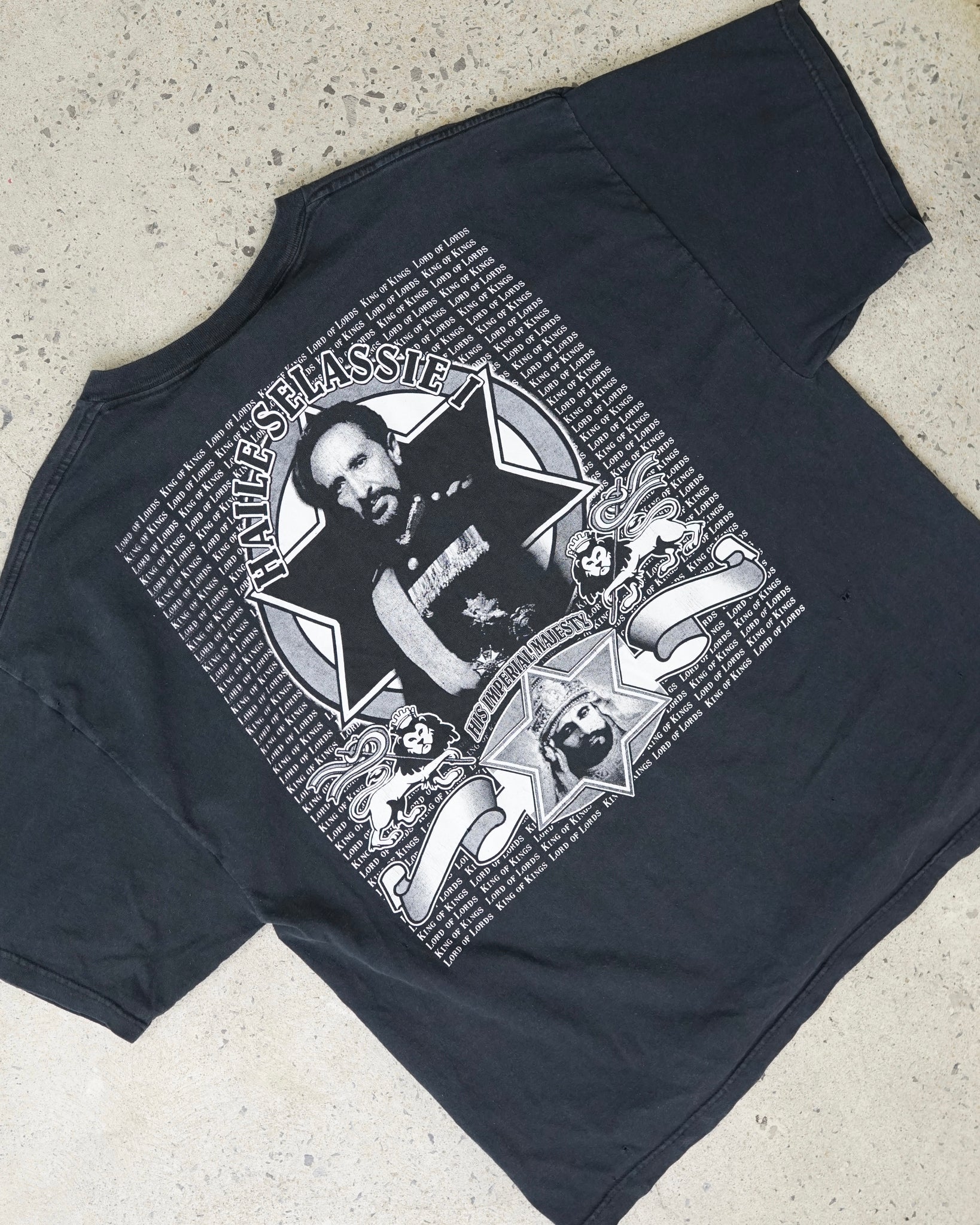 haile selassie I t-shirt