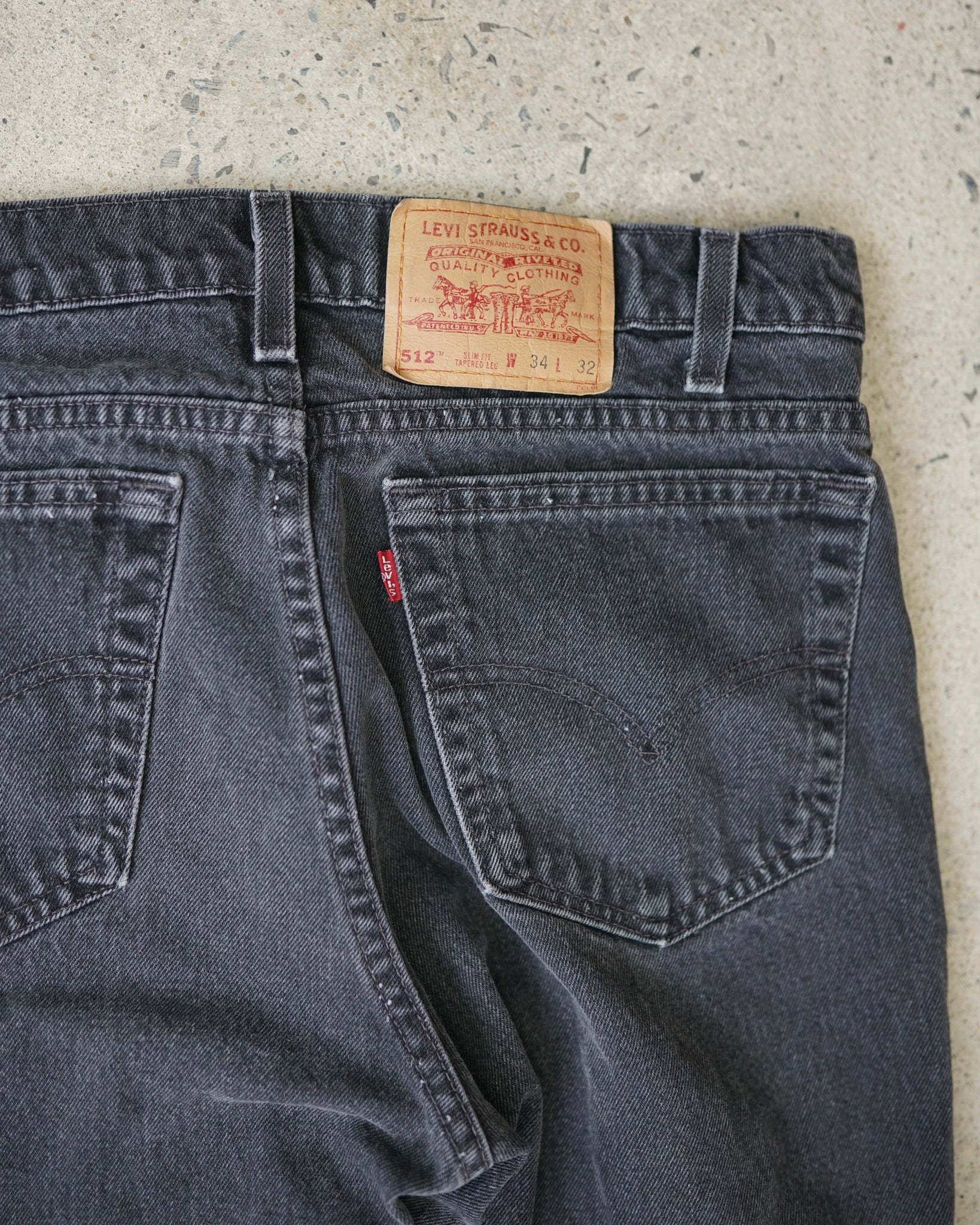 levi's 512 jeans - 32x31