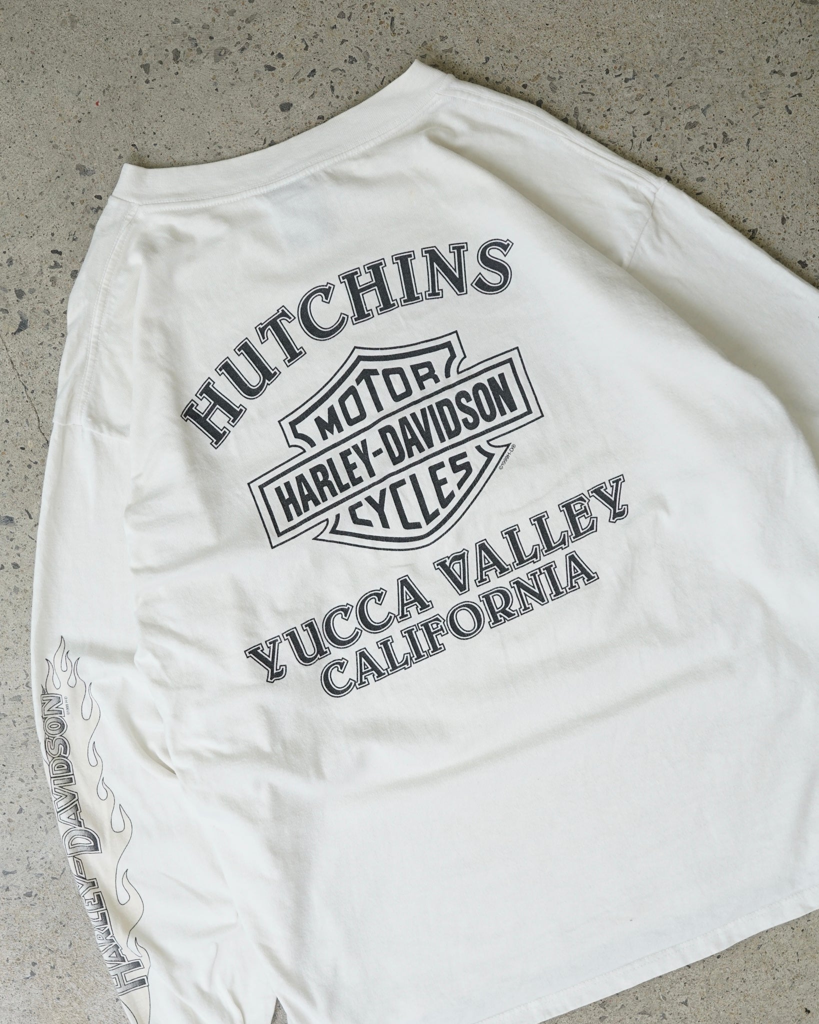 harley davidson california 1999 UV reactive longsleeve