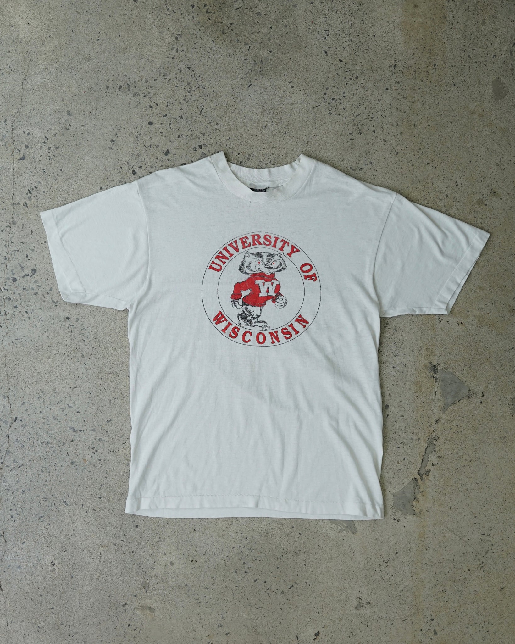 university of wisconsin vintage t-shirt