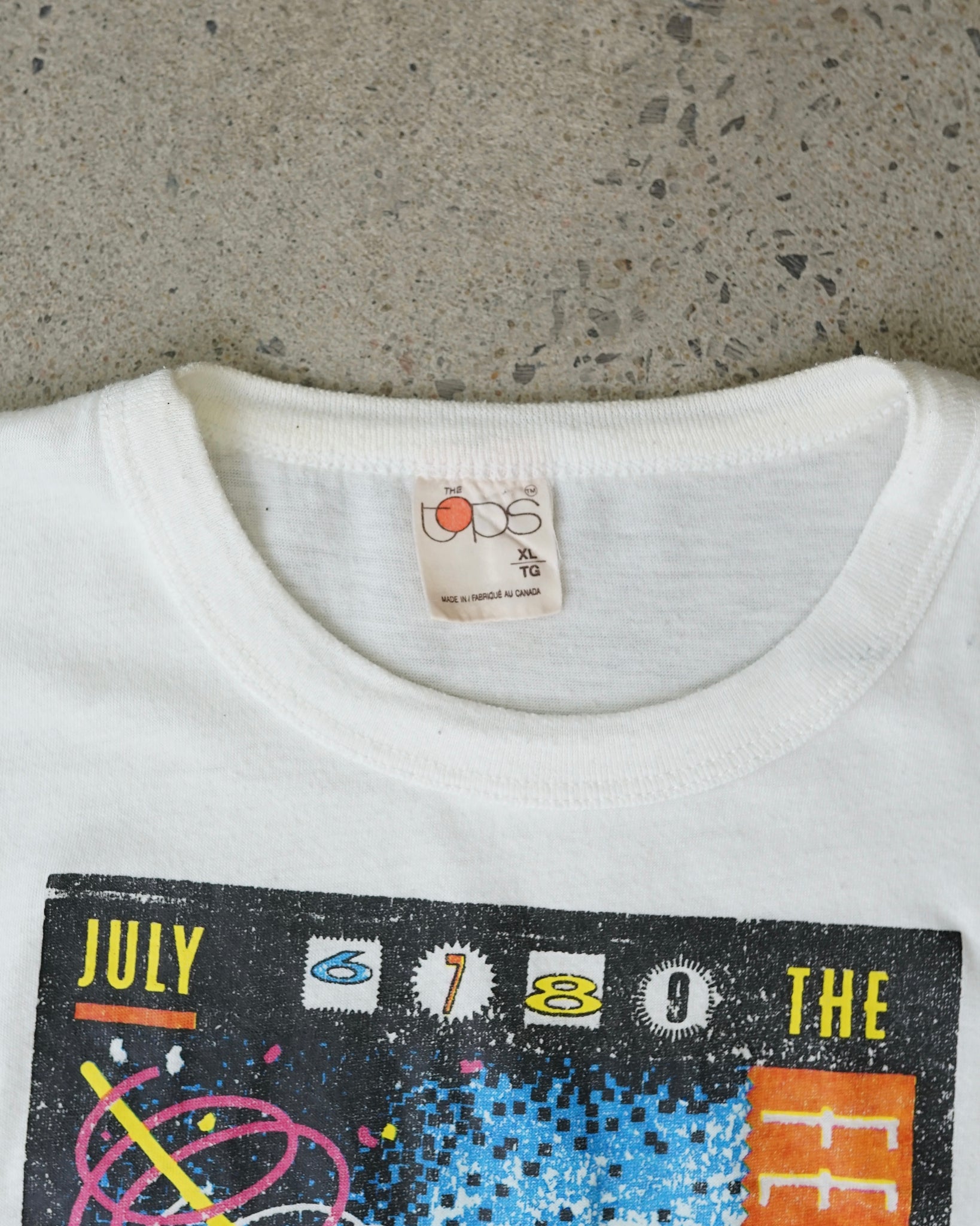 the think music festival 1989 t-shirt