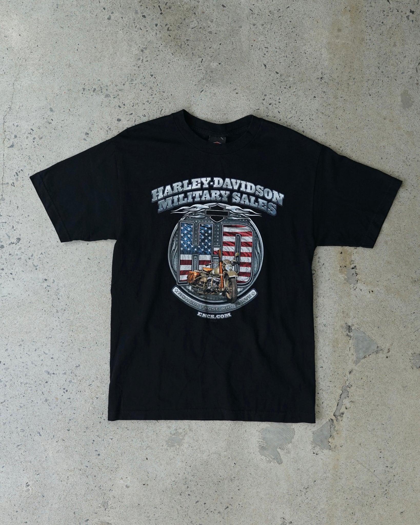 harley davidson military sales t-shirt