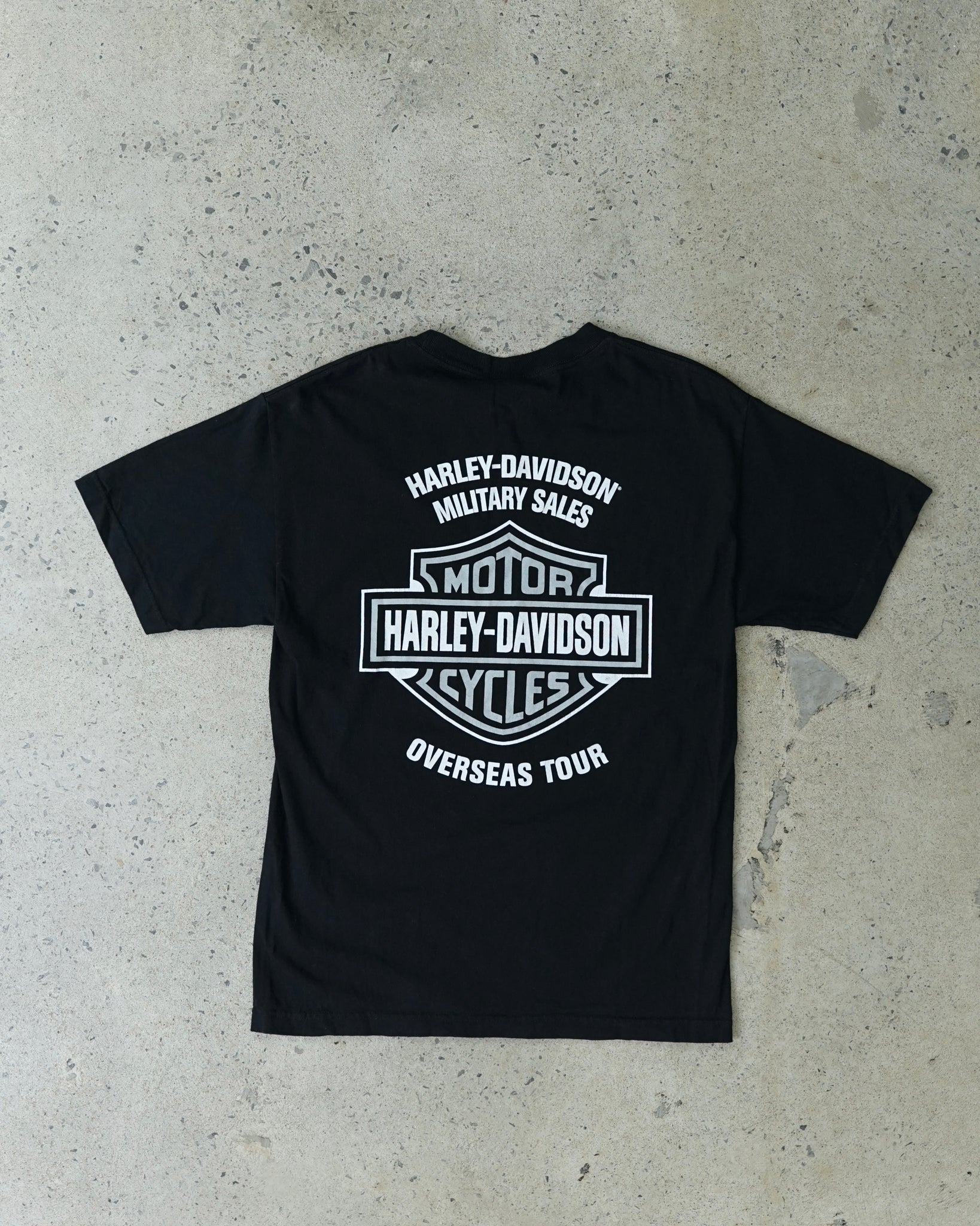 harley davidson military sales t-shirt