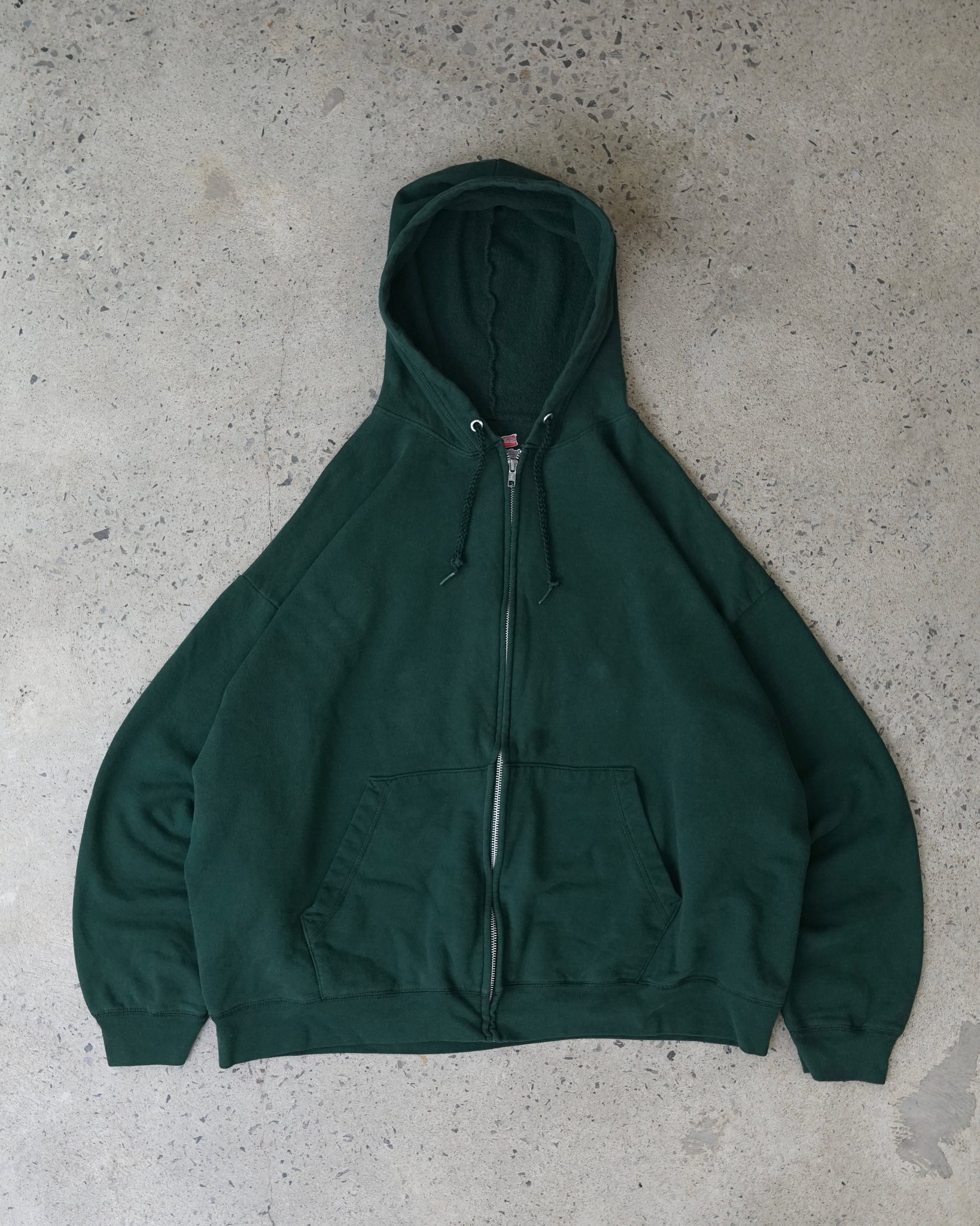 hanes blank zip-up hoodie