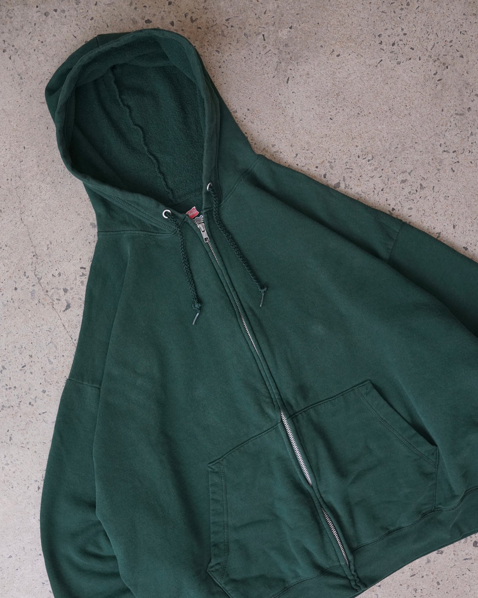 hanes blank zip-up hoodie
