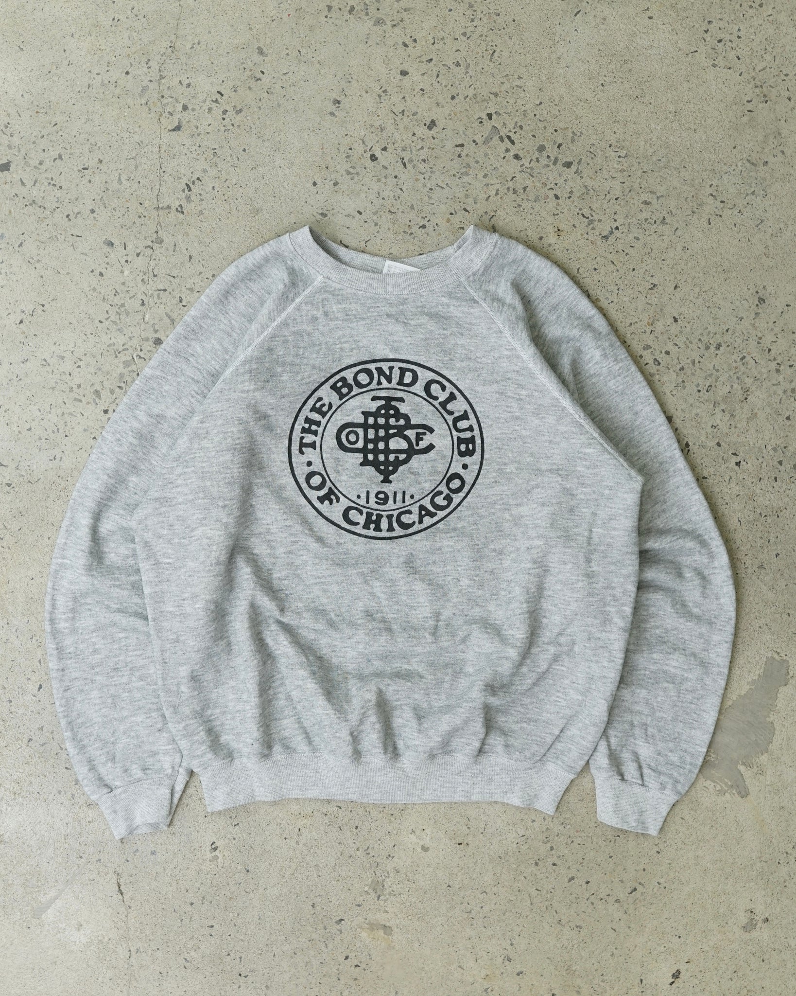 the bond club of chicago crewneck