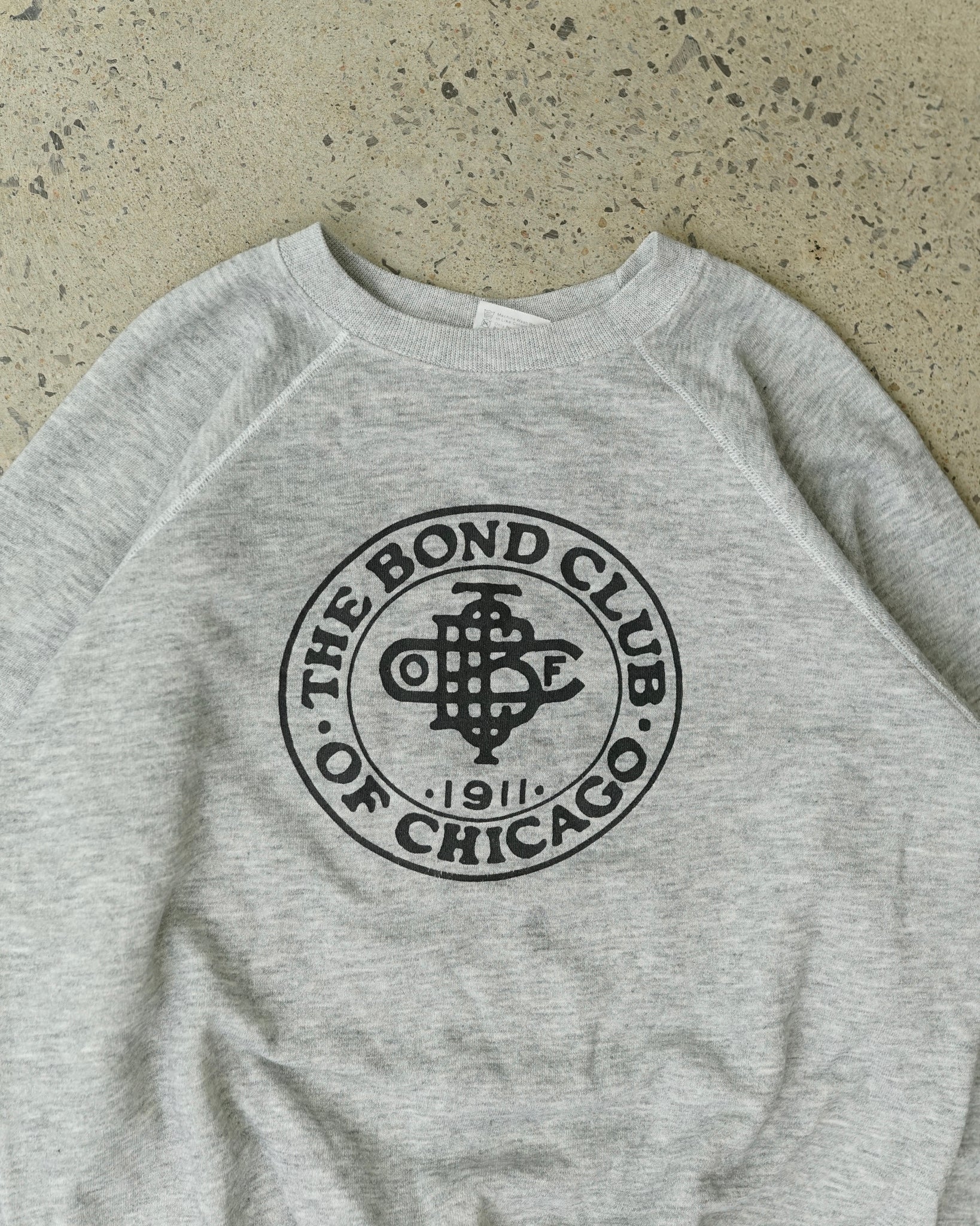 the bond club of chicago crewneck