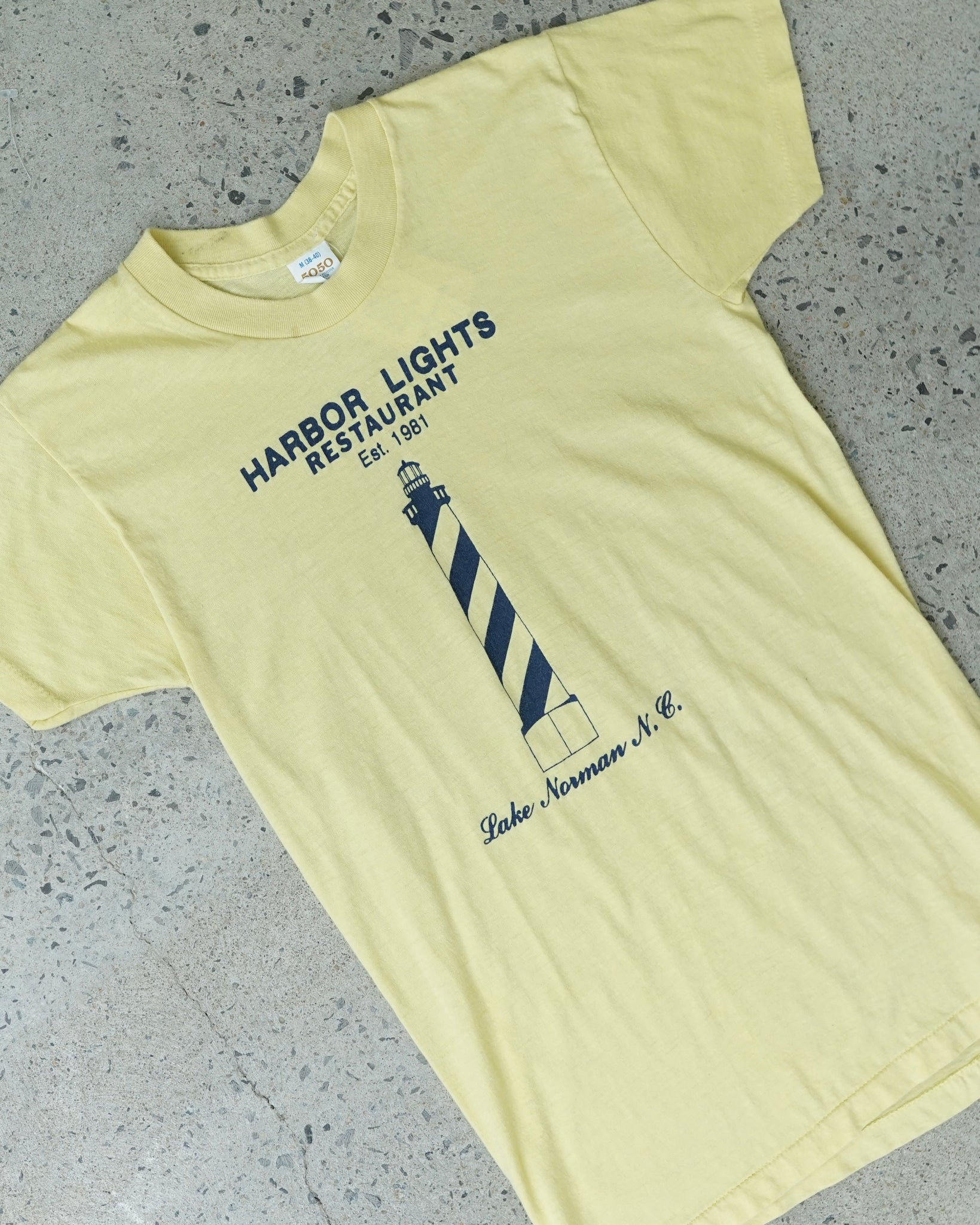 harbor lights restaurant 1981 t-shirt