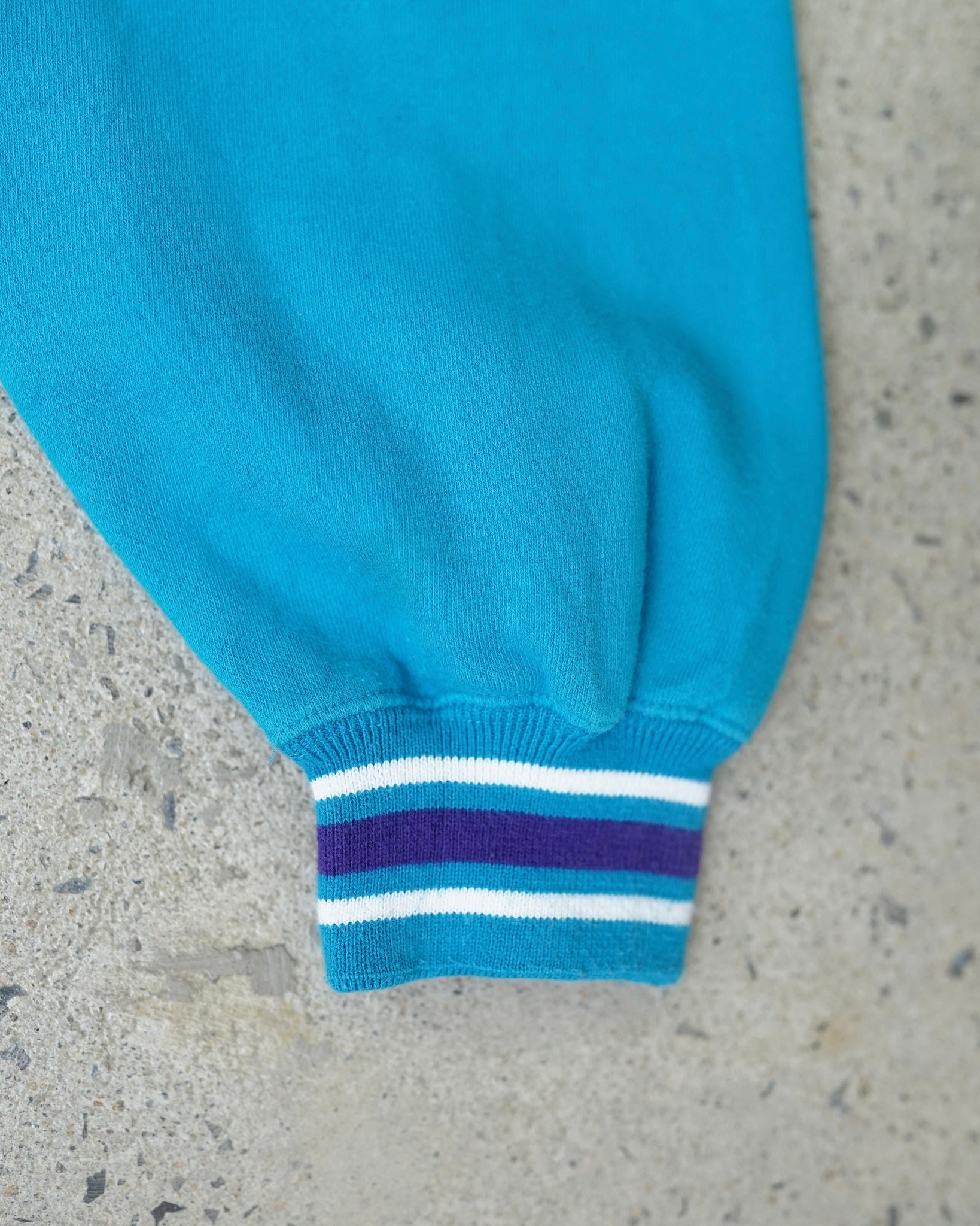 charlotte hornets basketball crewneck - large